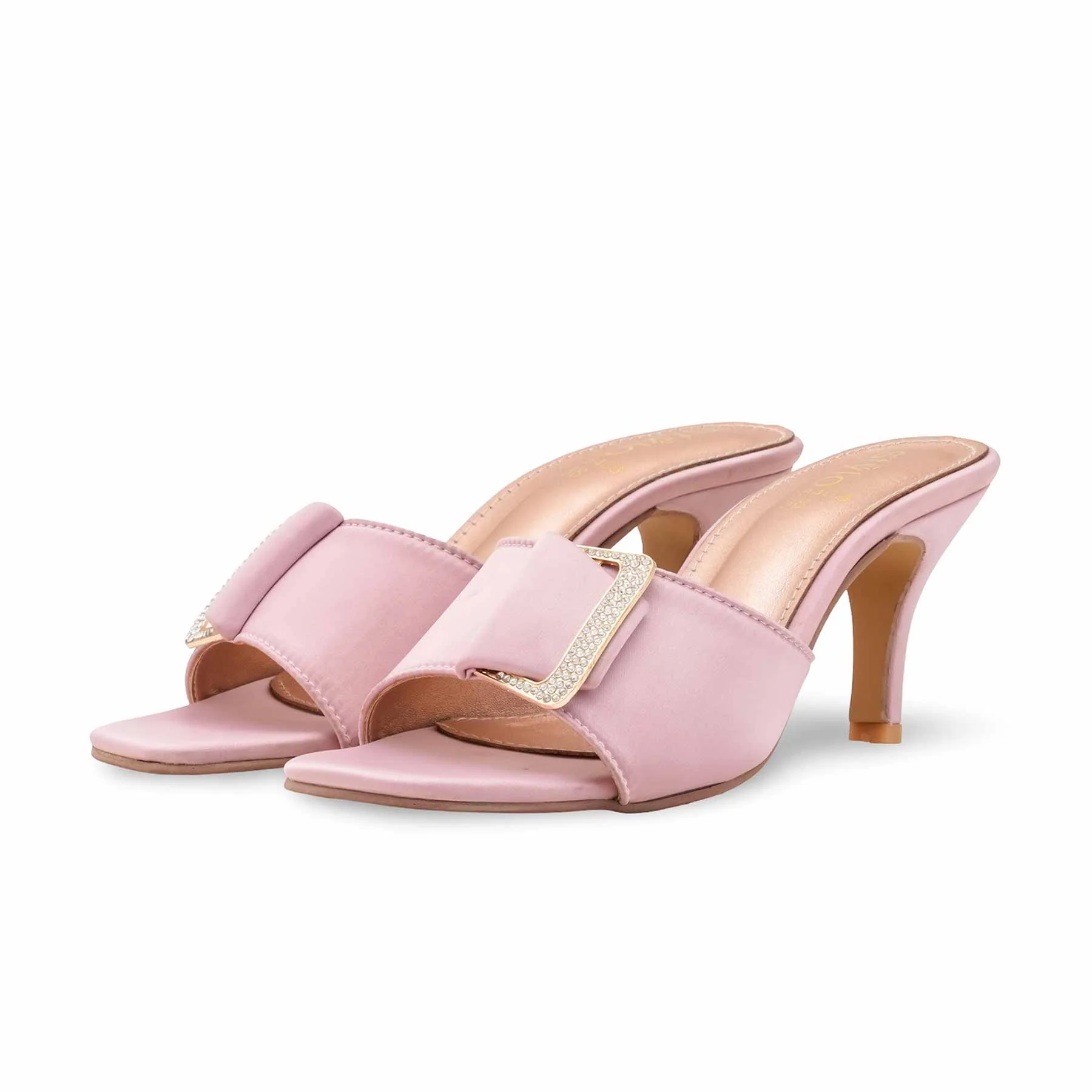 Peach Formal Slipper For Women FR8403 - Image 3