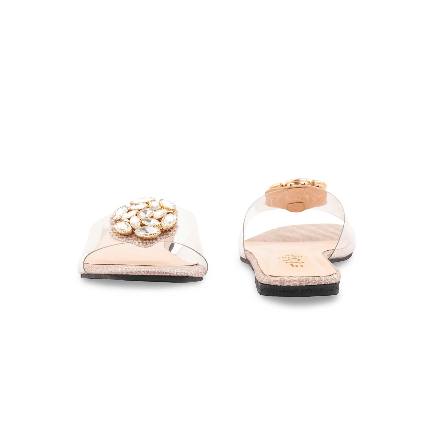 Peach Formal Slipper For Women FR8486 - Image 4