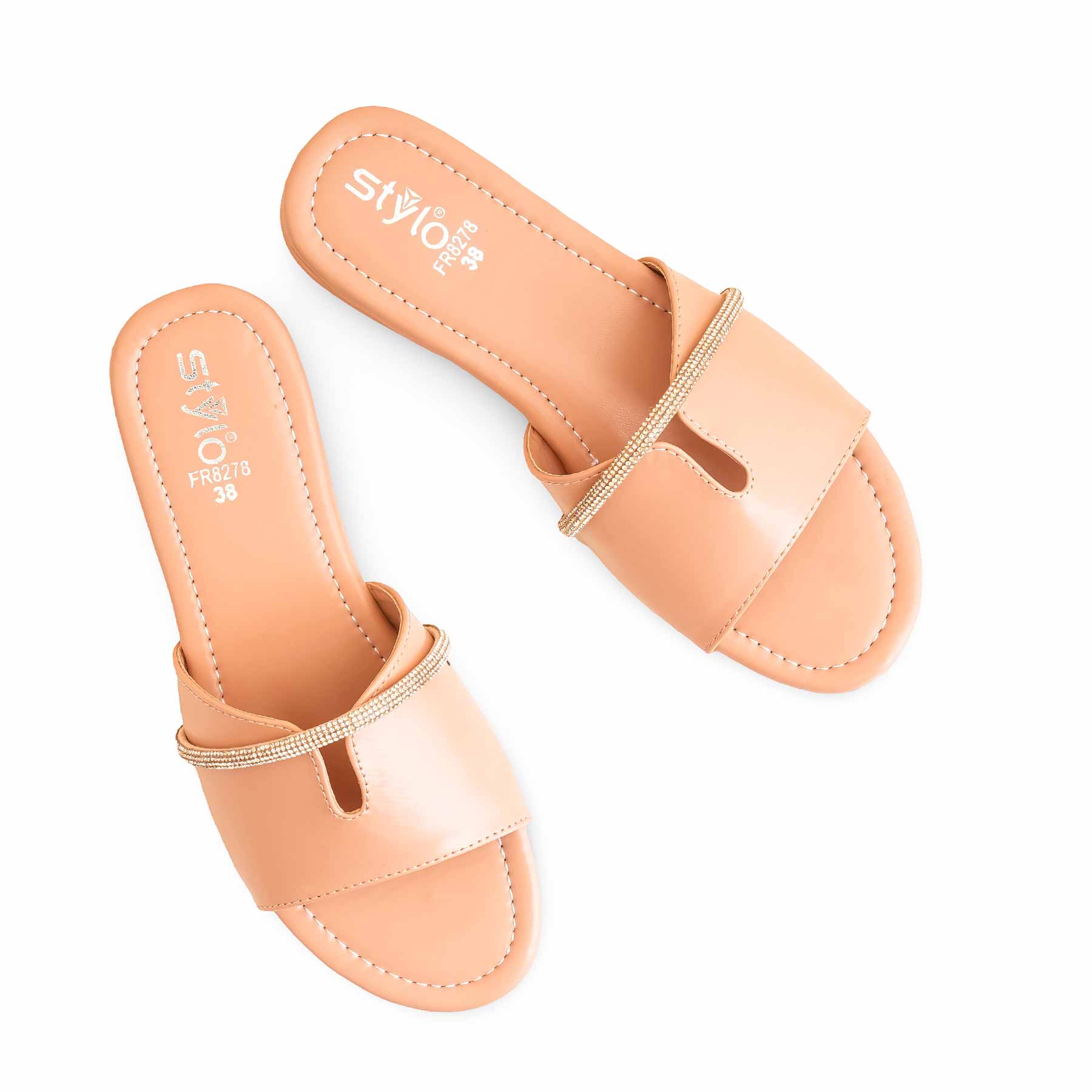 Peach Formal Slipper FR8278 - Image 5