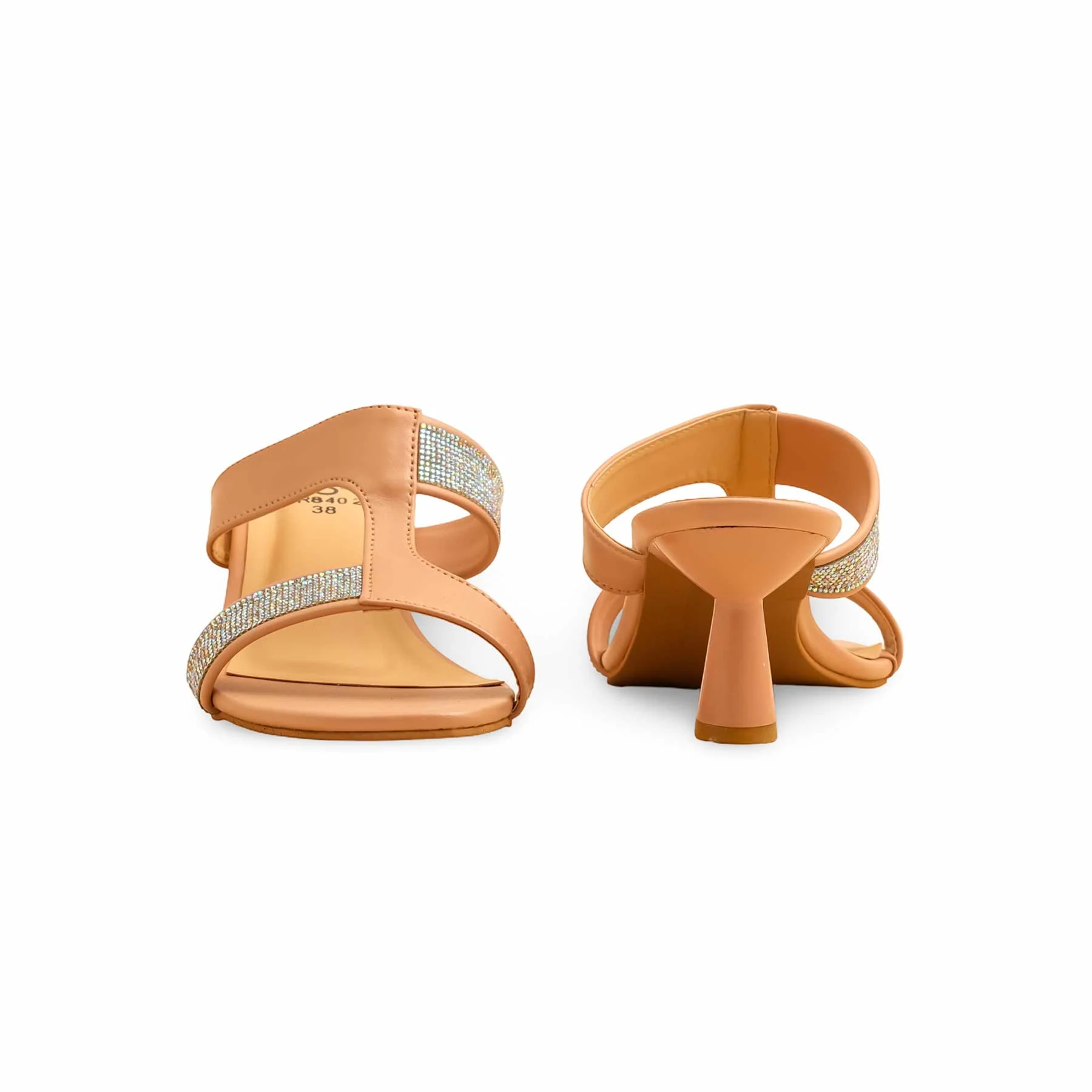 Peach Formal Slipper FR8402 - Image 4