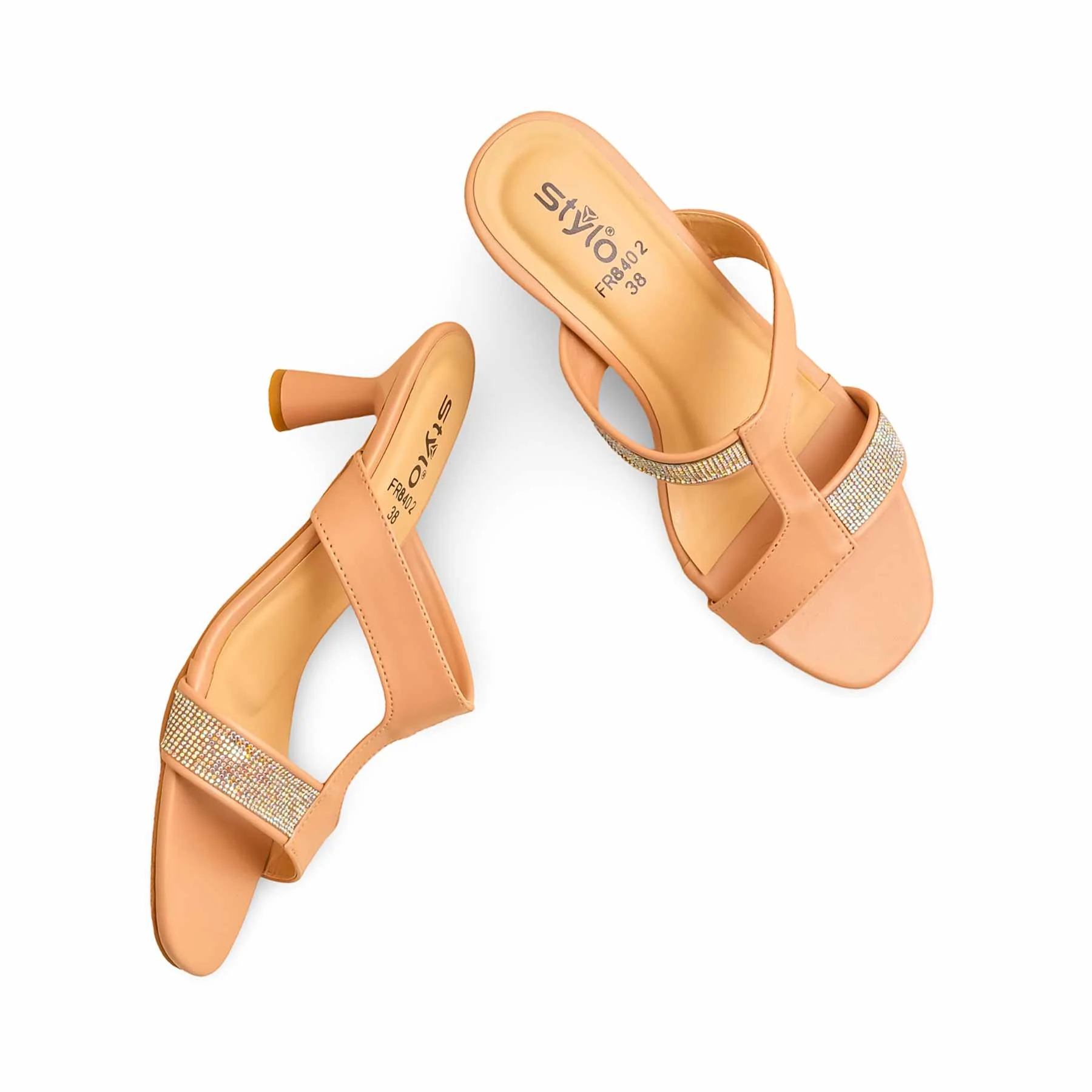 Peach Formal Slipper FR8402 - Image 5