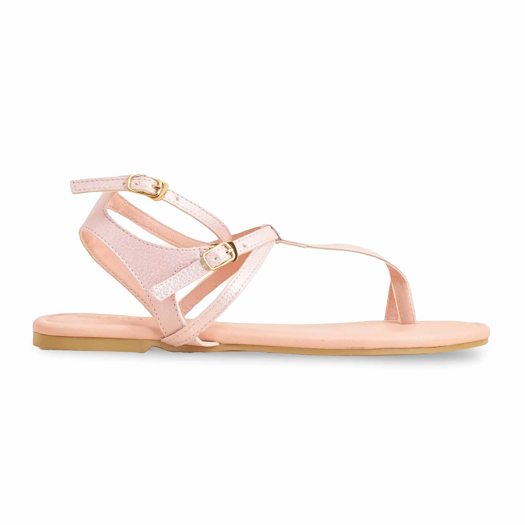 Peach Formal Women Sandal FR5397 - Image 2