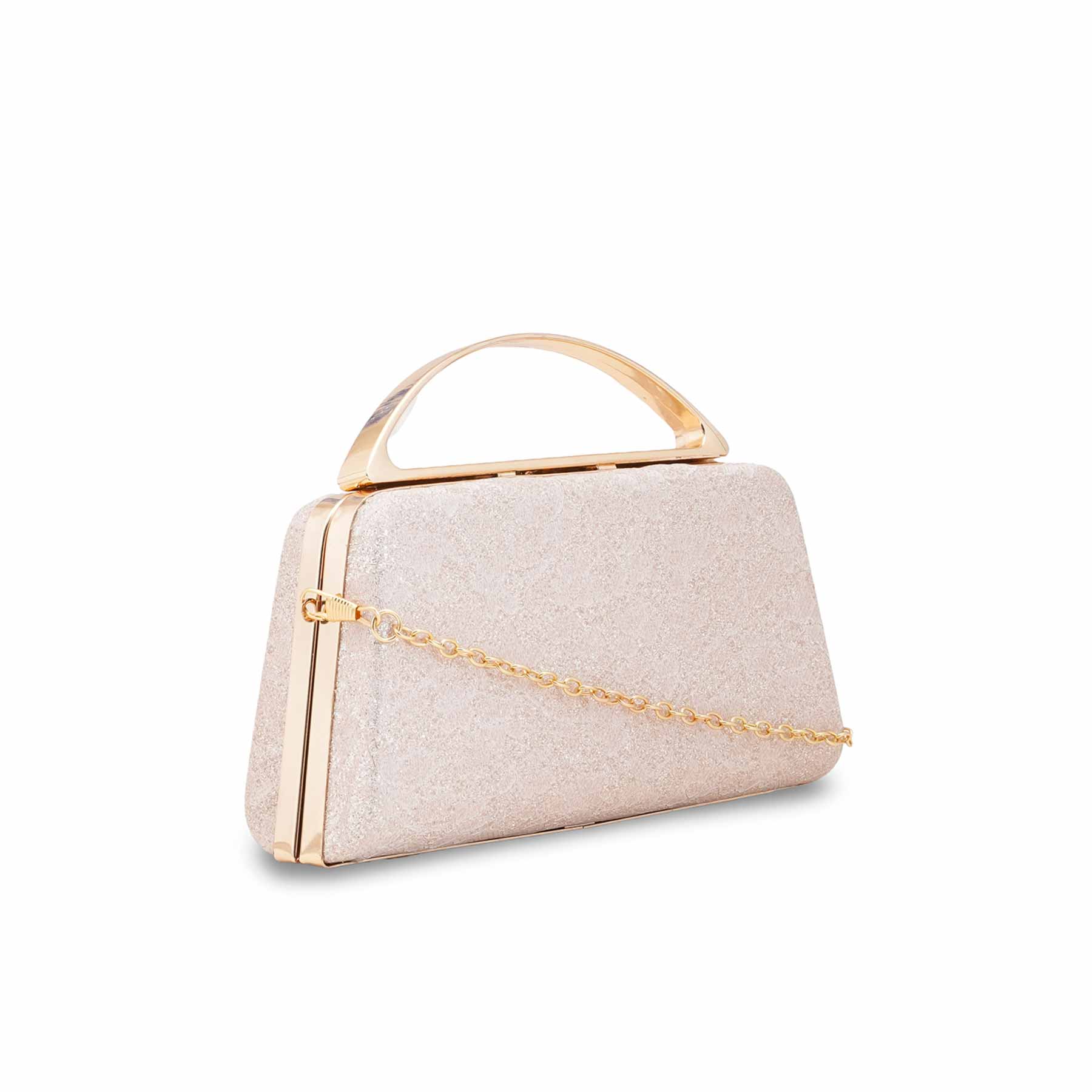 Peach Women Fancy Clutch P15709 - Image 3
