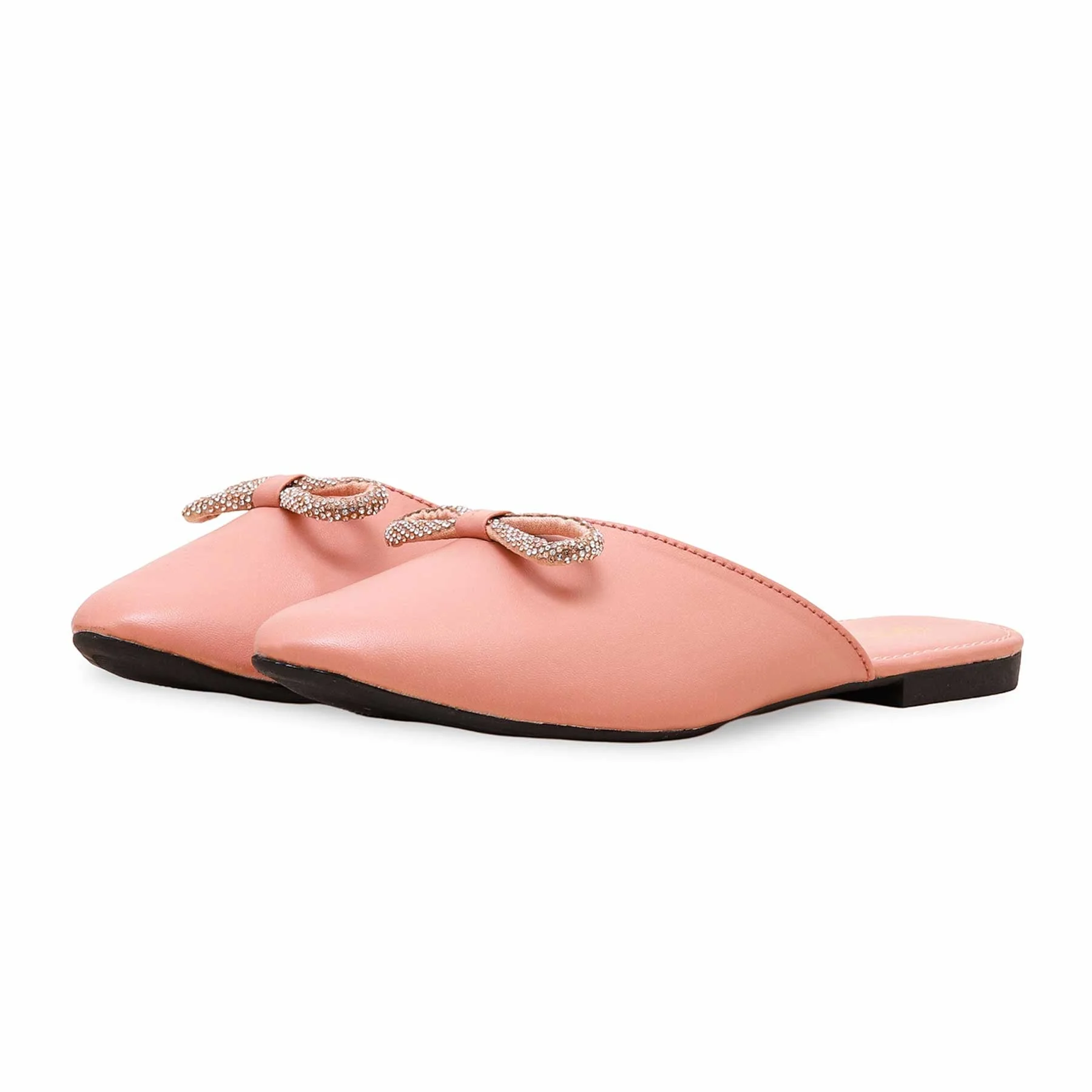 Peach Women Mule CL1846 - Image 2