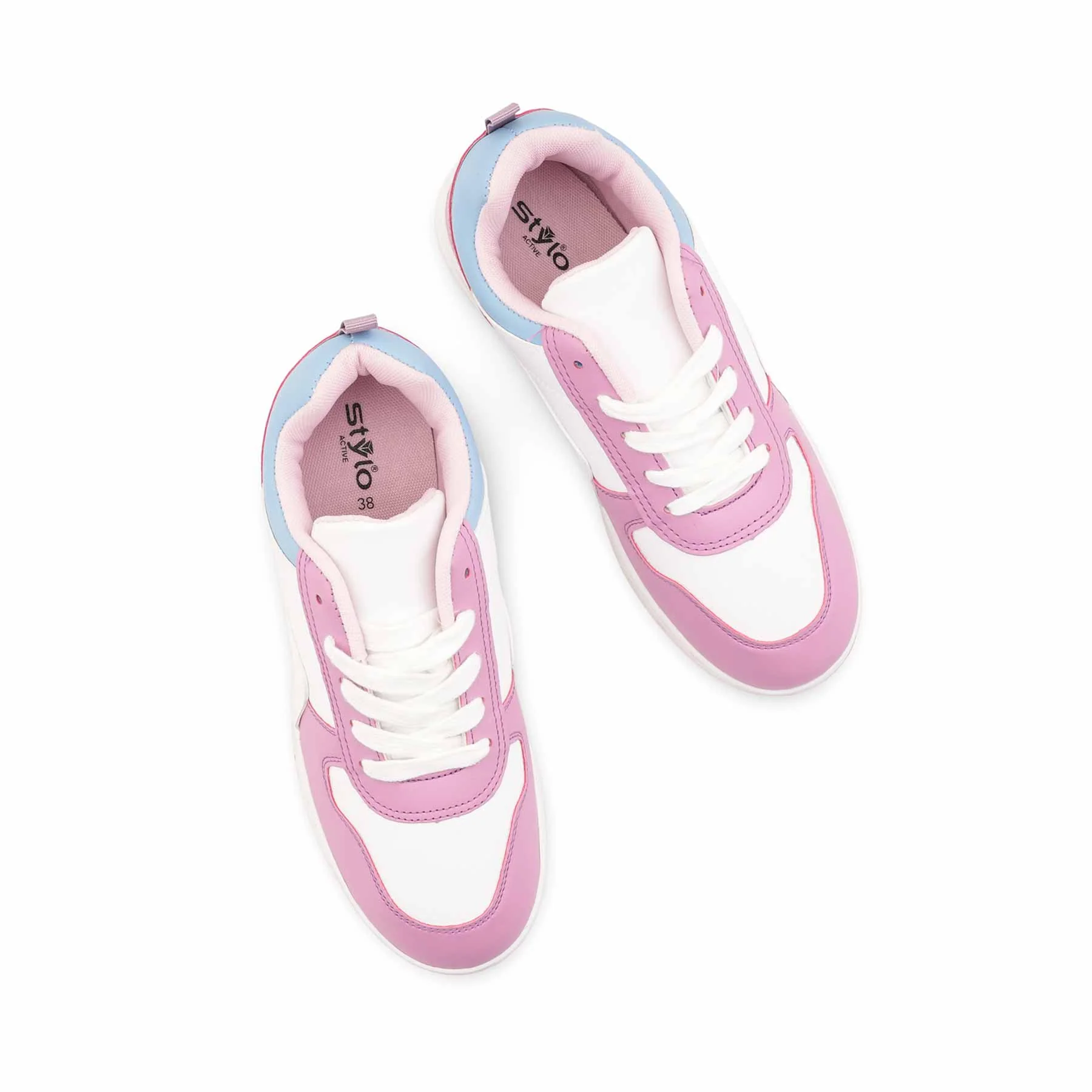 Pink Athleisure Sneaker For Ladies AT7462 - Image 5
