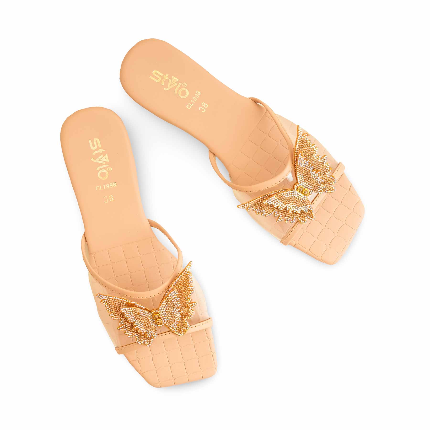 Pink Casual Chappal For Ladies CL1998 - Image 5
