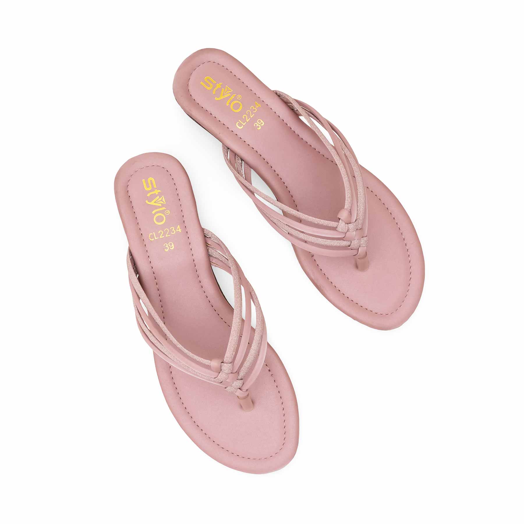 Pink Casual Chappal For Ladies CL2234 - Image 5