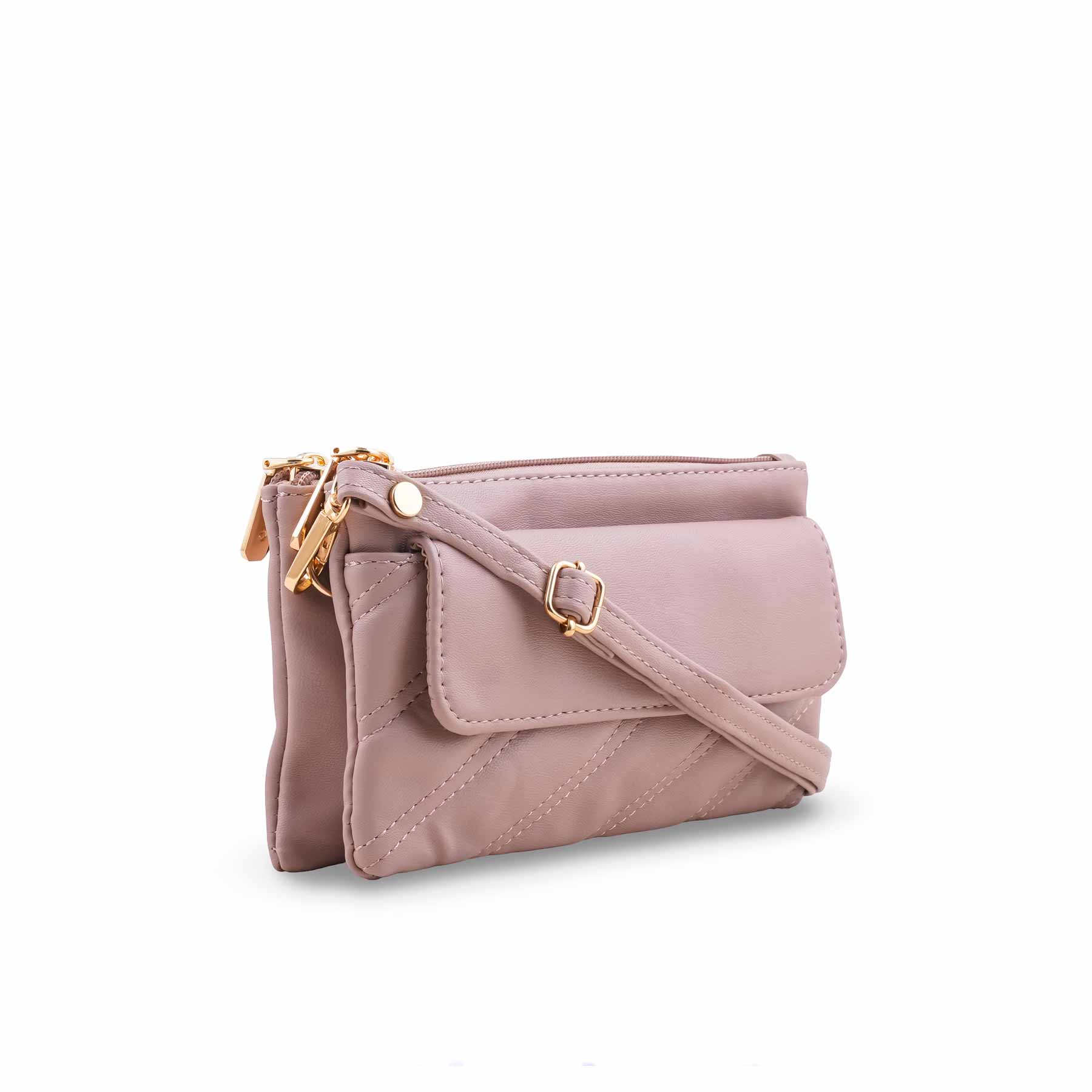 Pink Casual Pouch For Ladies P97679 - Image 3