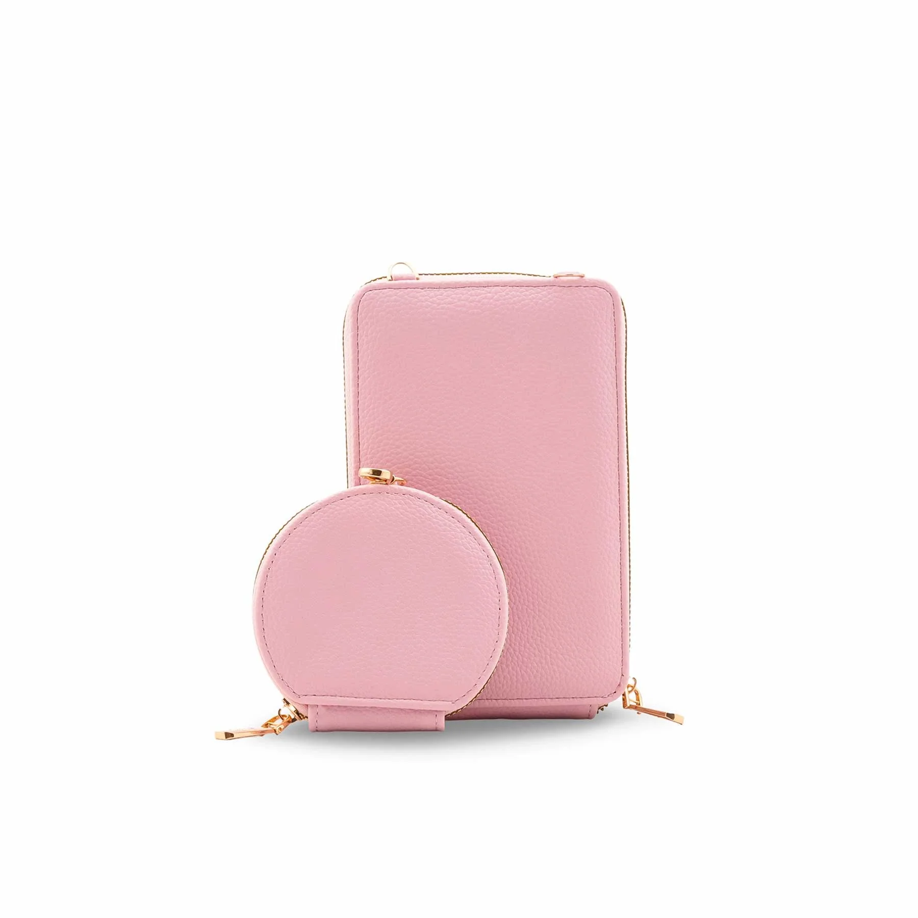 Pink Casual Pouch For Ladies P97698 - Image 4
