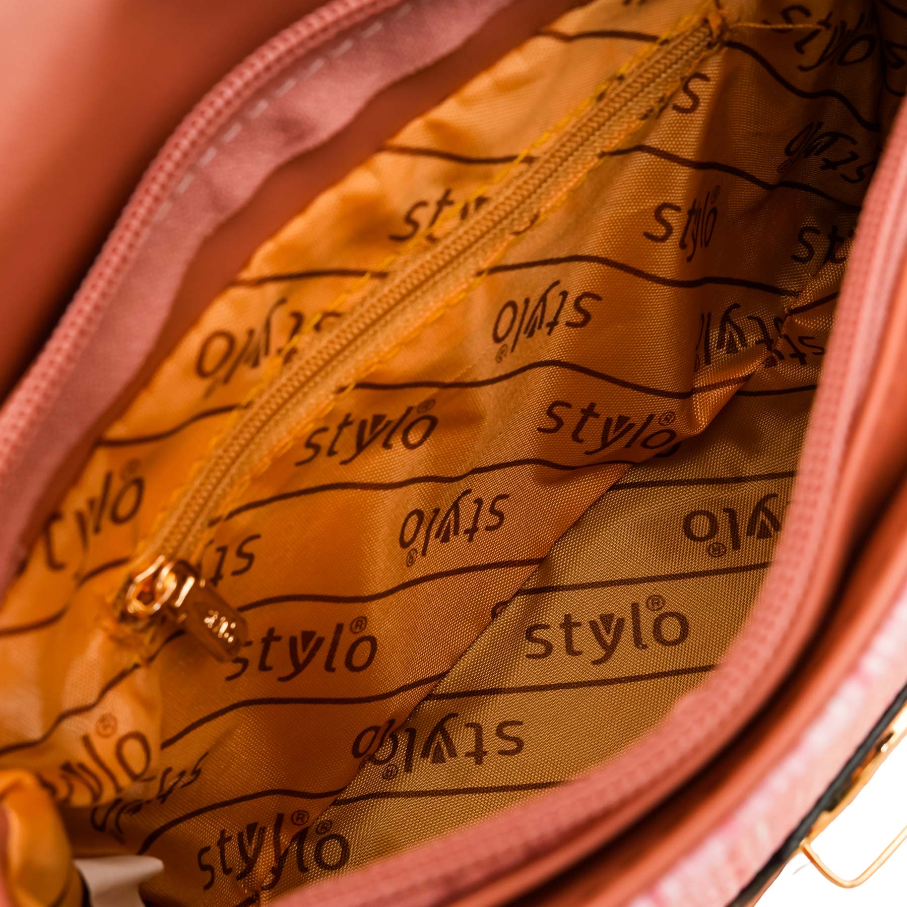 Pink Casual Pouch For Women P97609 - Image 5