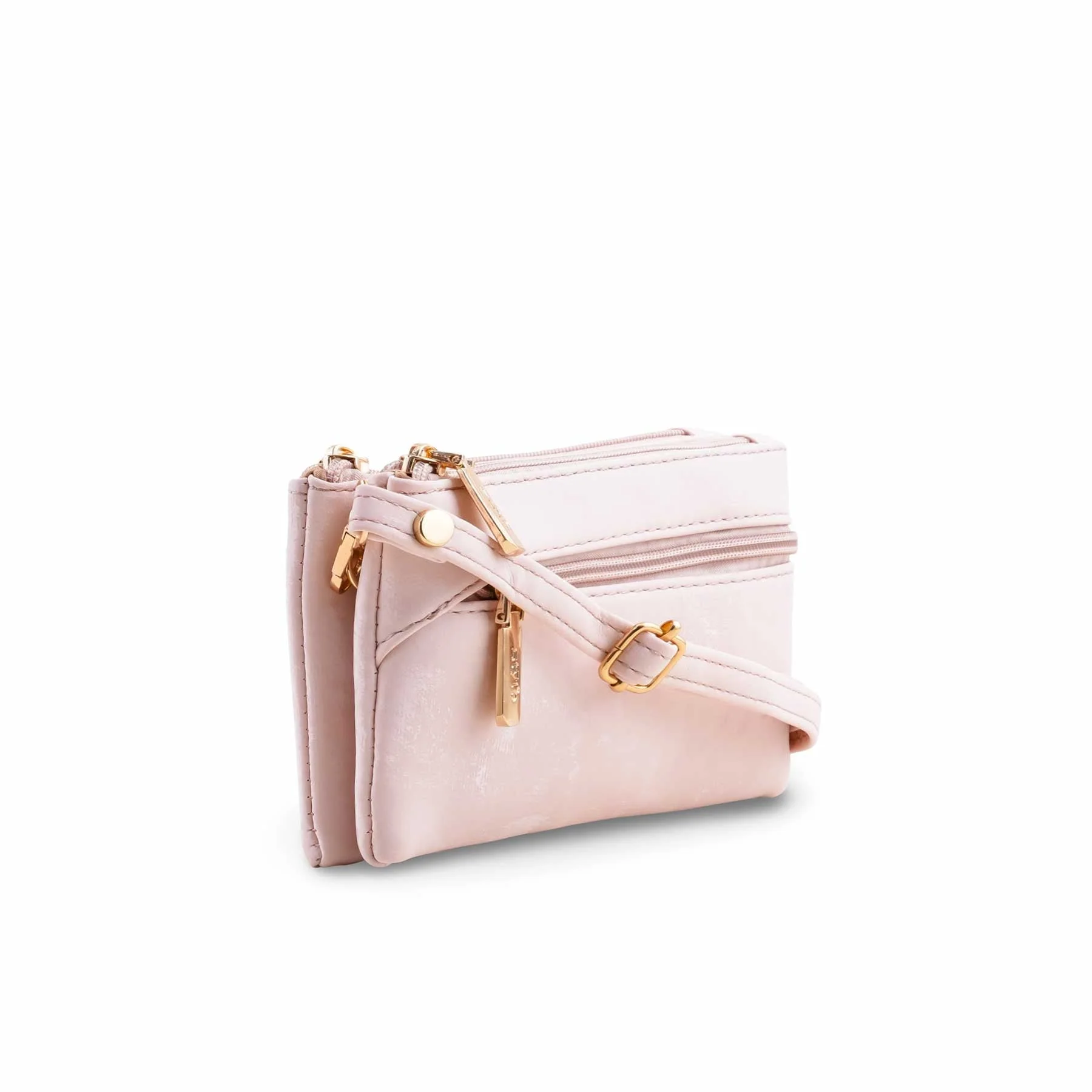 Pink Casual Pouch For Women P97683 - Image 3