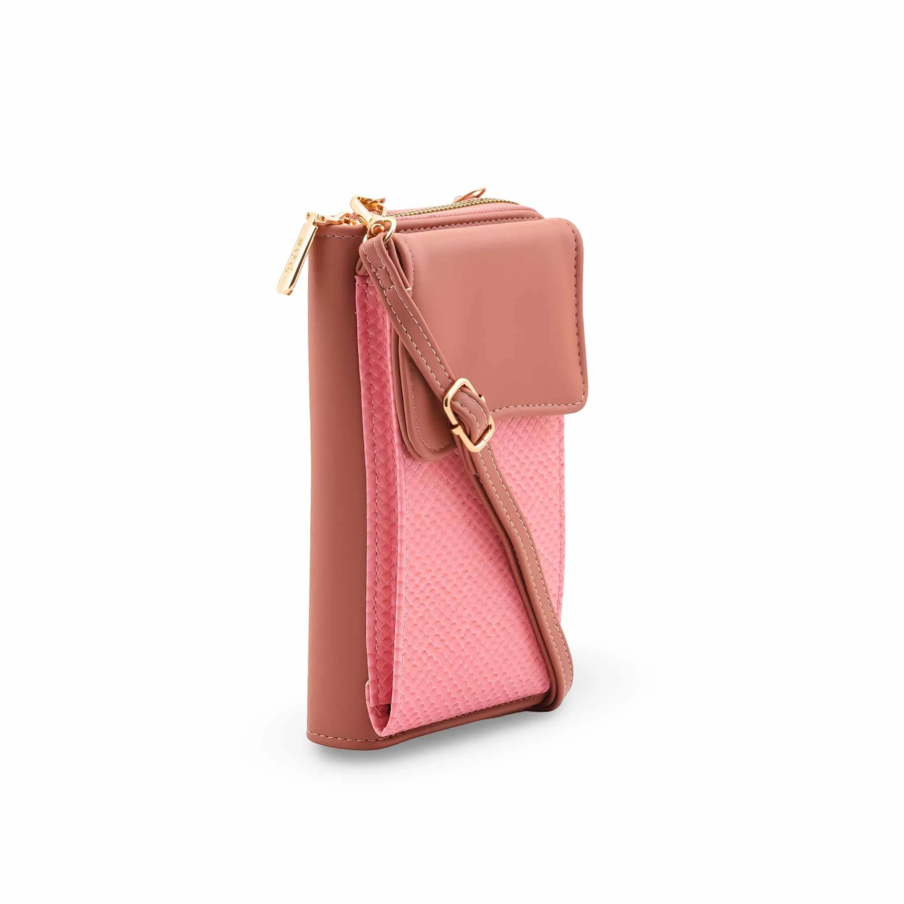 Pink Casual Pouch For Women P97714 - Image 3