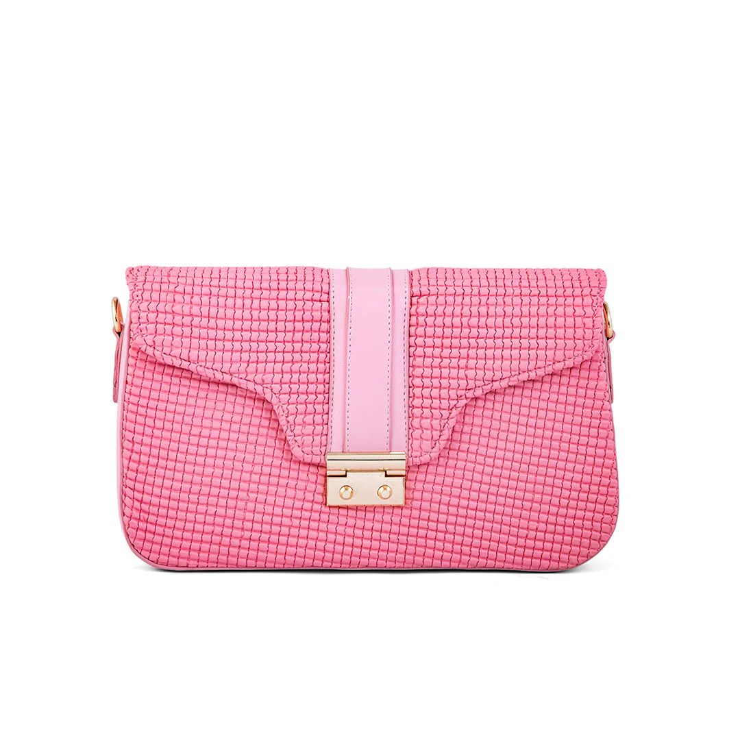 Pink Casual Shoulder Bag P55662 - Image 2