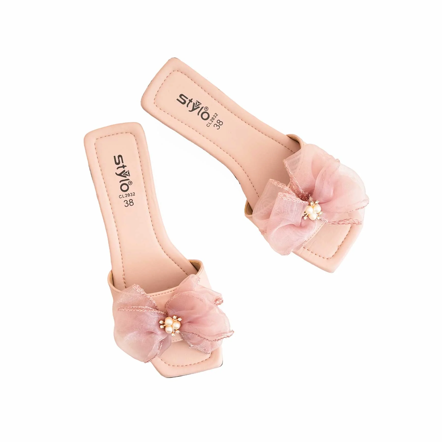 Pink Casual Slipper For Ladies CL2032 - Image 5