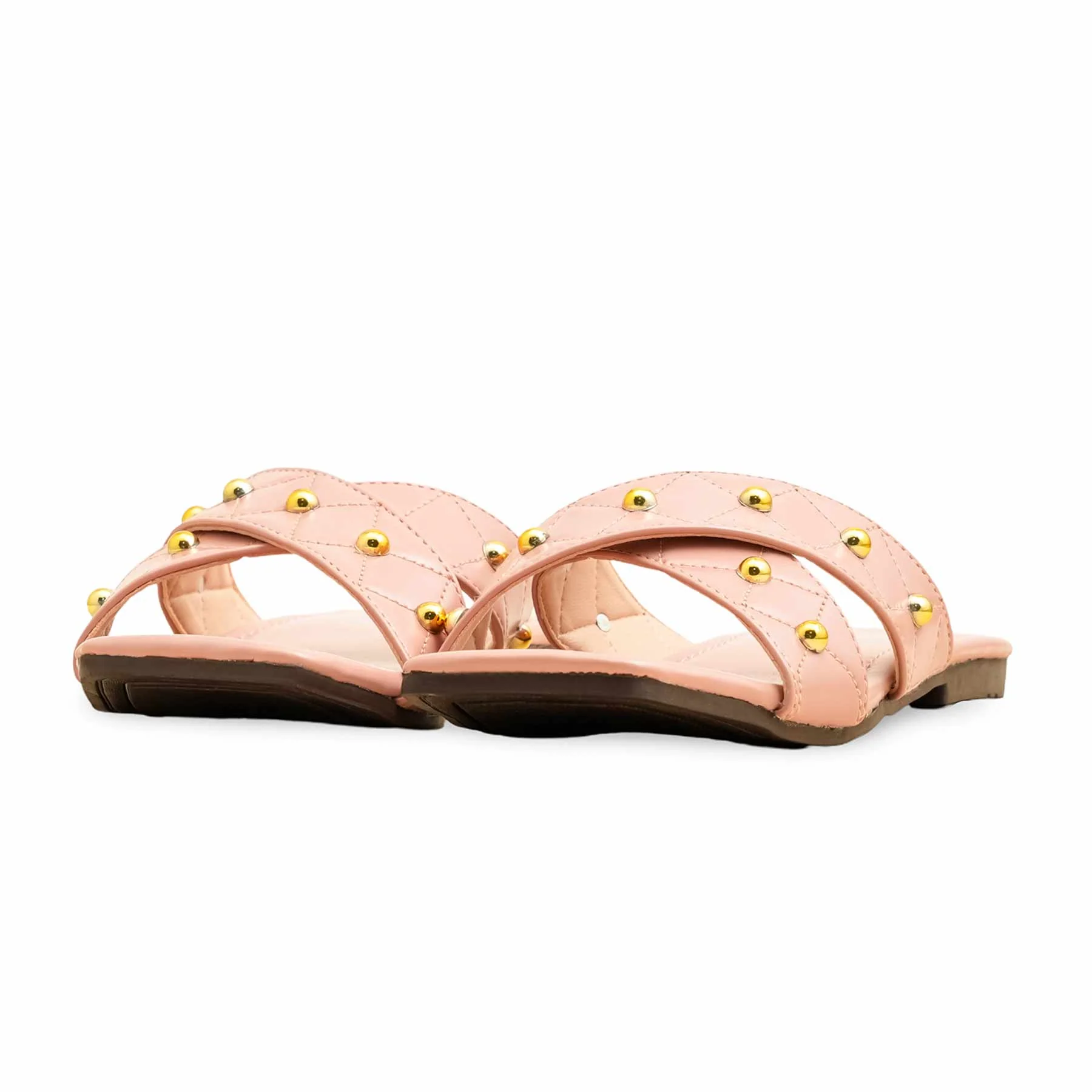 Pink Casual Slipper For Ladies CL2124 - Image 3