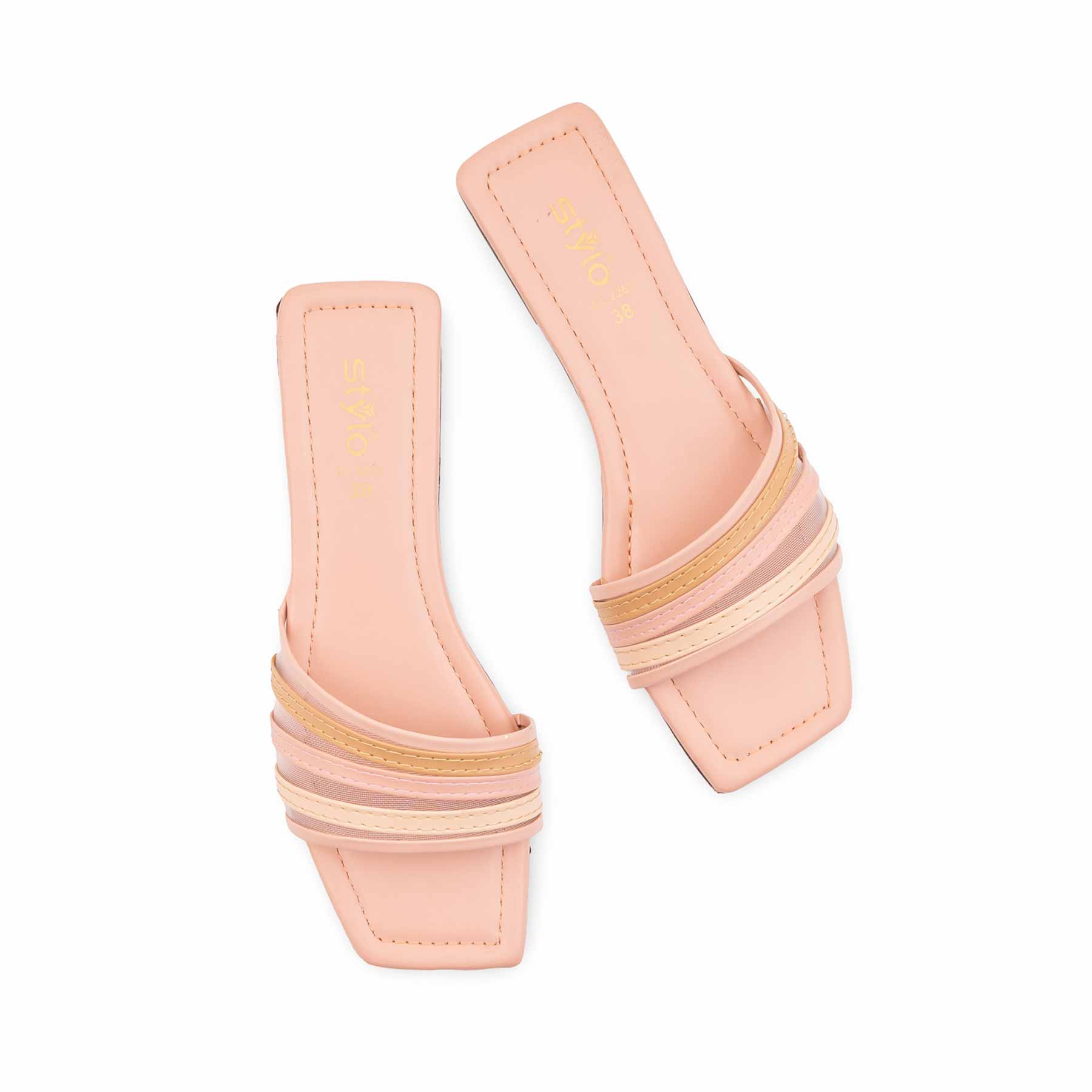 Pink Casual Slipper For Women CL2263 - Image 5