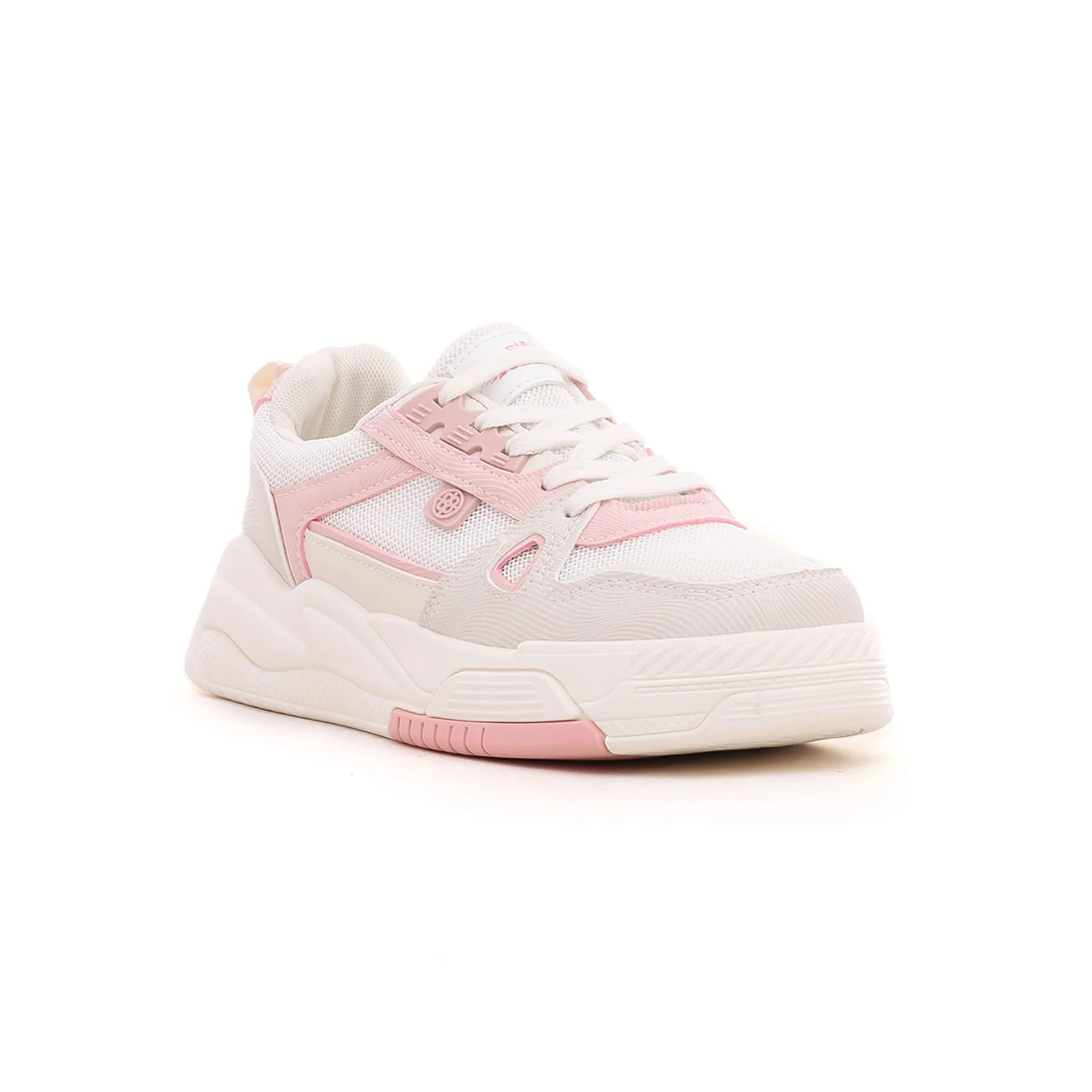 Women Pink Casual Sneaker AT7225 - Image 2