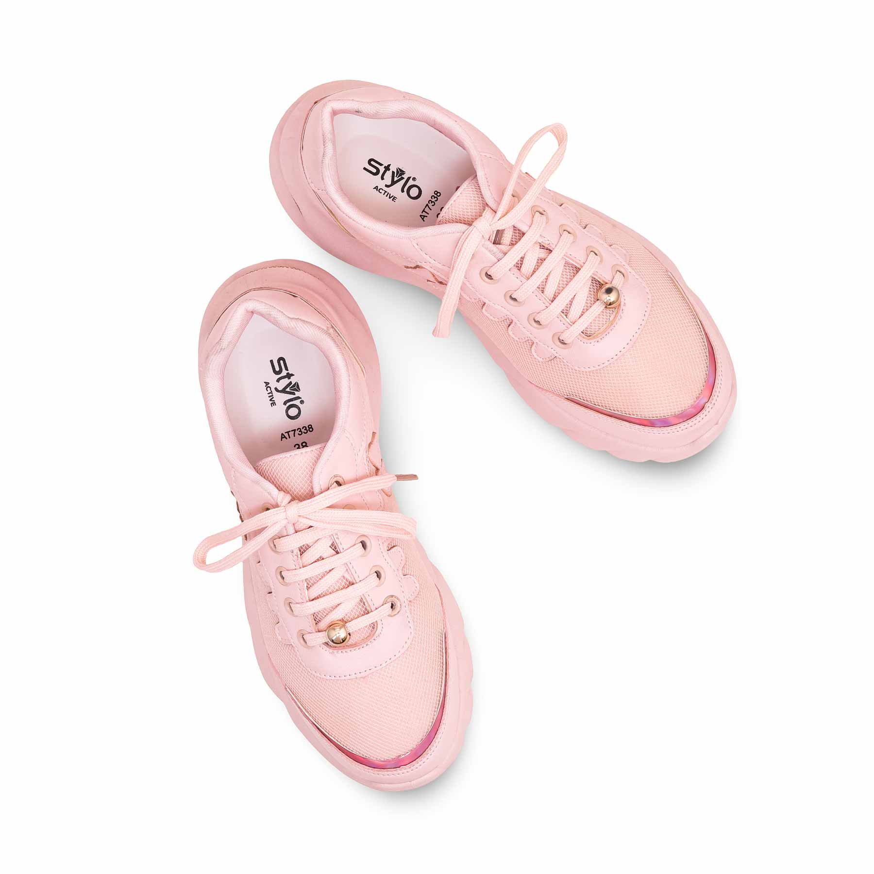 Pink Casual Sneaker AT7338 - Image 4