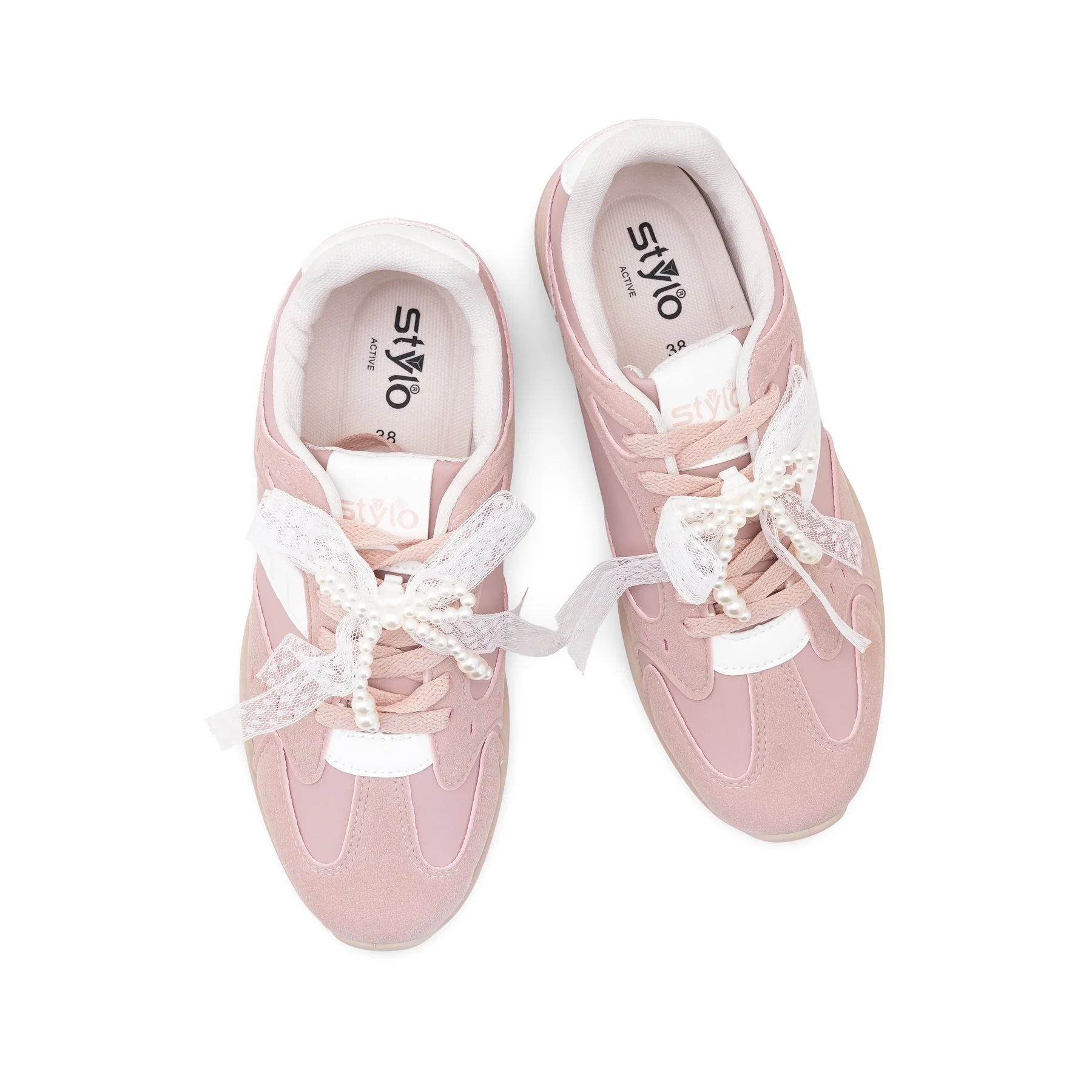 Pink Casual Sneaker For Ladies AT7458 - Image 5