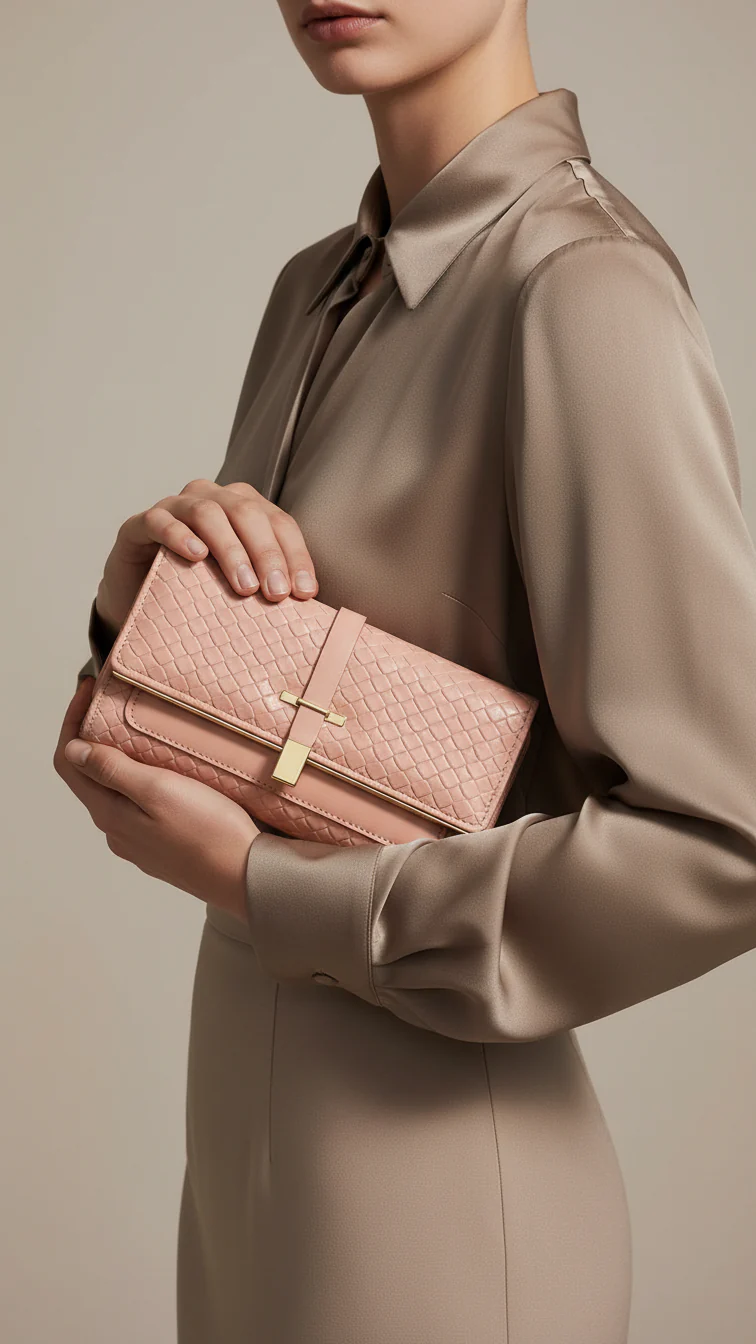Pink Casual Wallet P70971