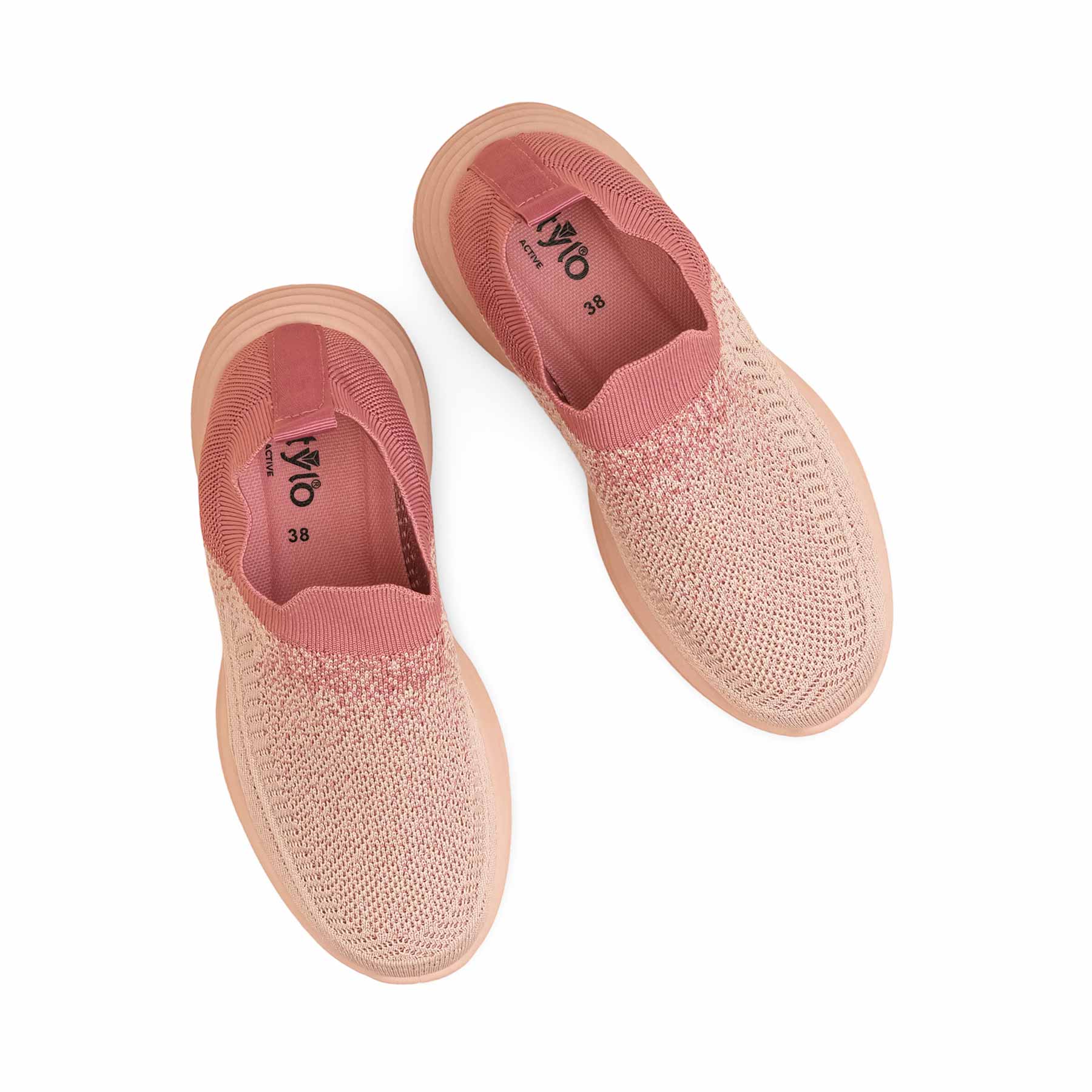 Pink Casual Women Sneaker AT9103 - Image 5