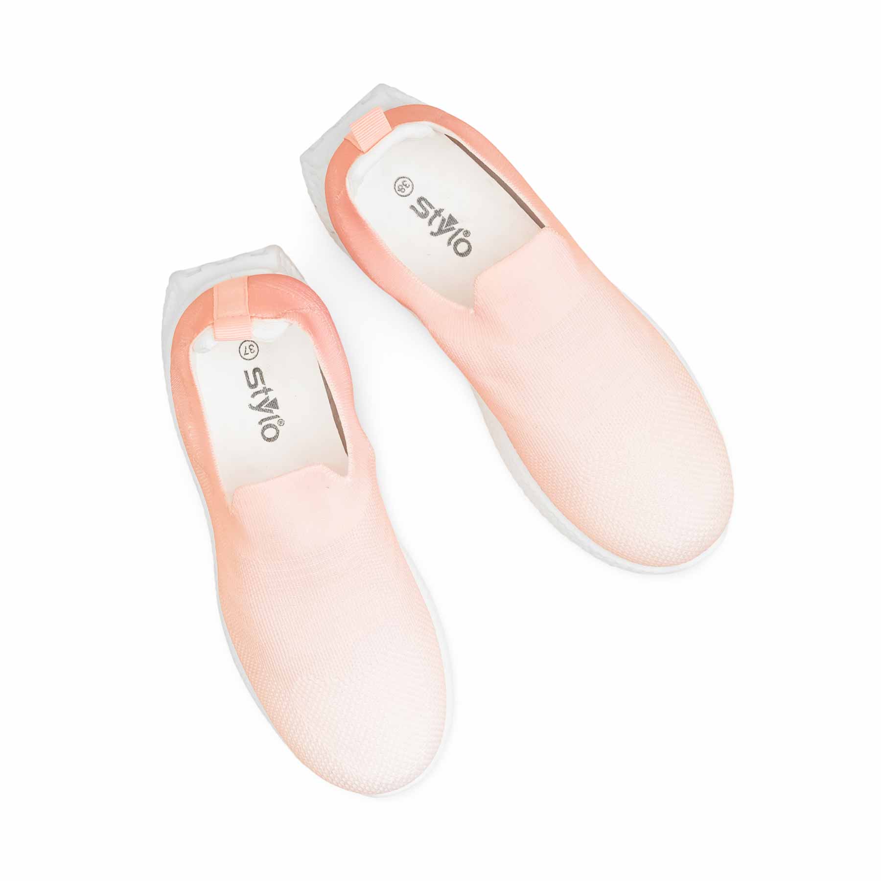 Pink Casual Women Sneaker AT9118 - Image 5