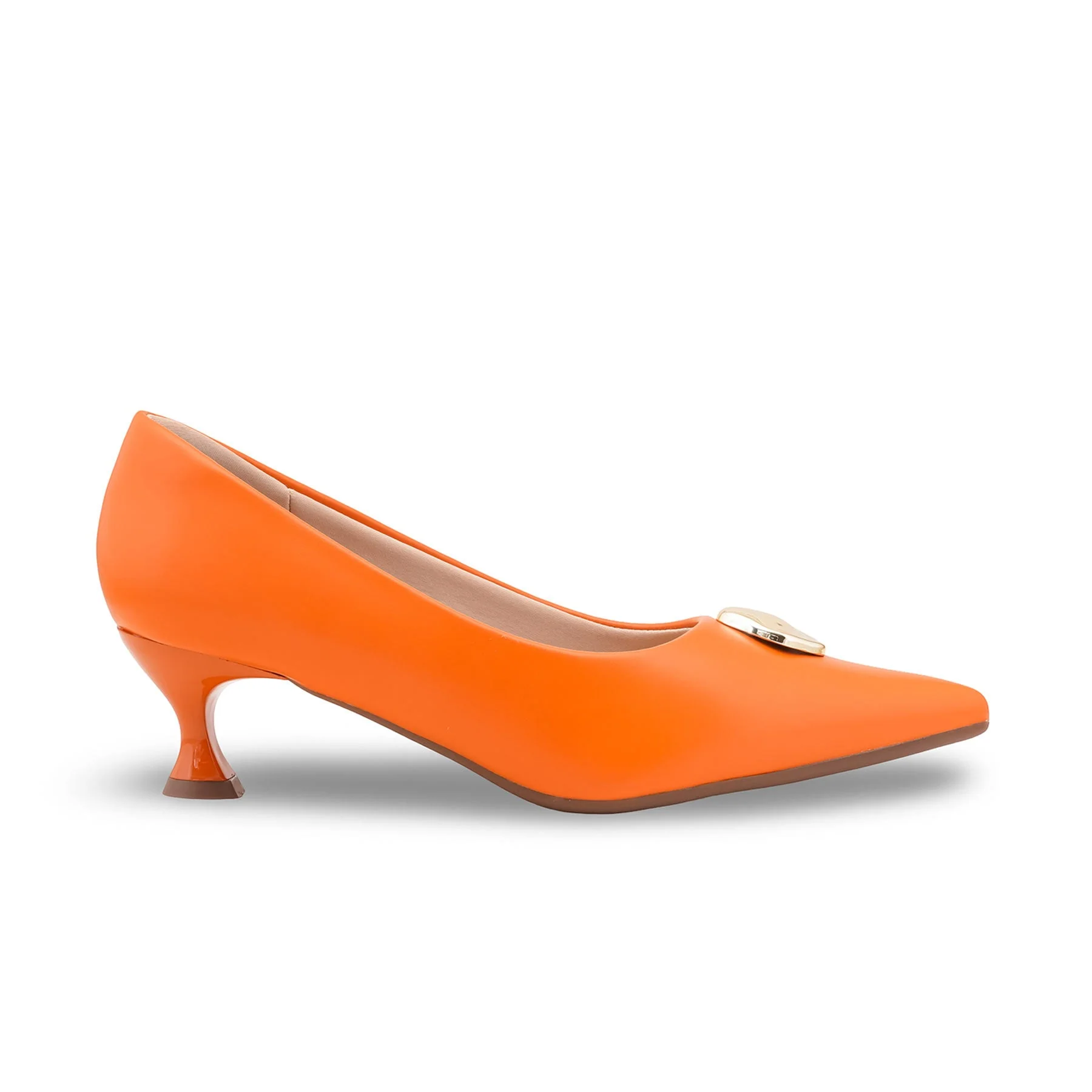 Pink Court Shoes For Ladies WN7515 - Image 2