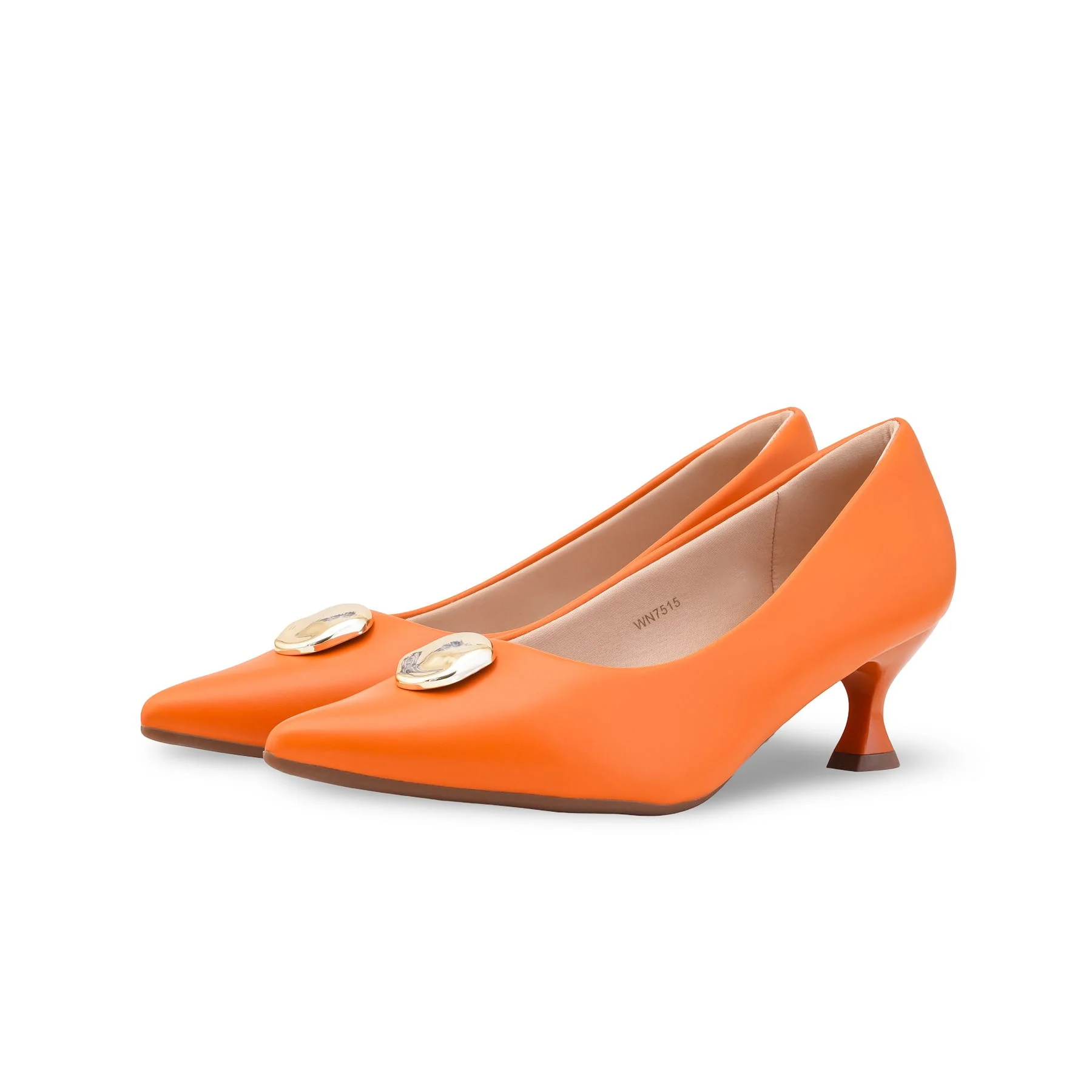 Pink Court Shoes For Ladies WN7515 - Image 3