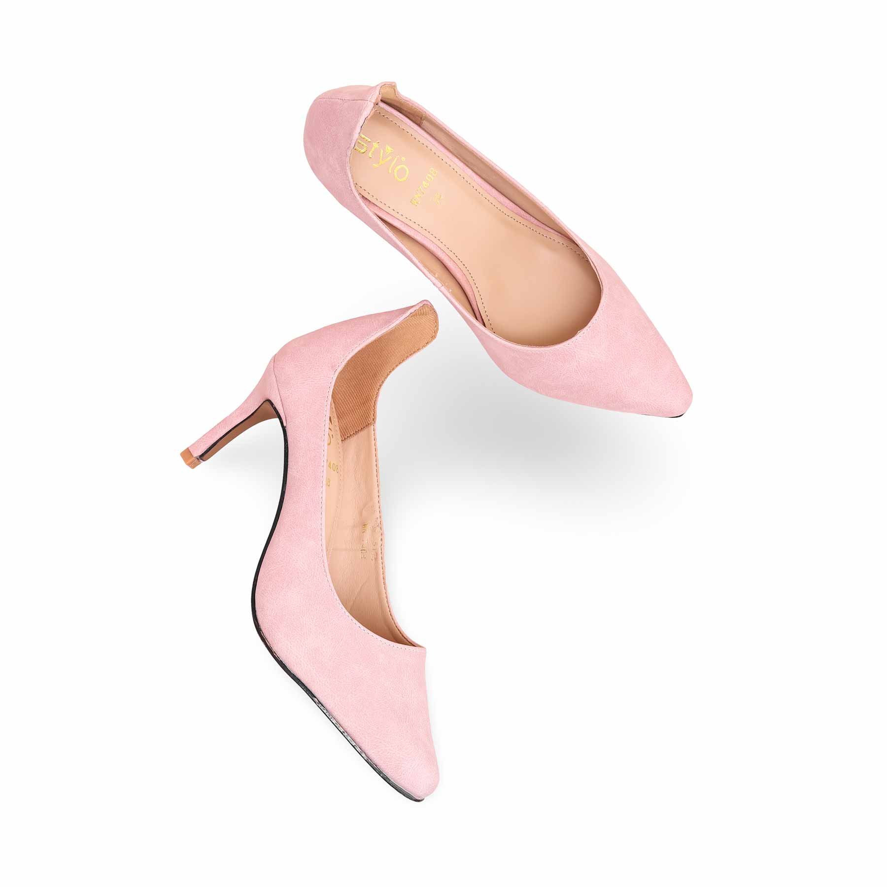 Pink Court Shoes WN7408 - Image 5