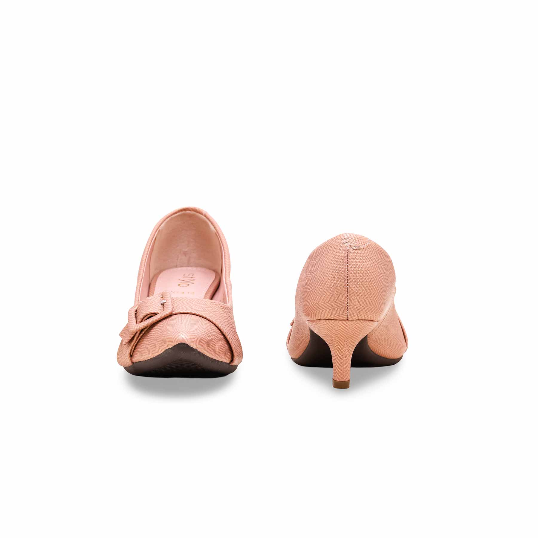 Pink Court Shoes WN7414 - Image 3