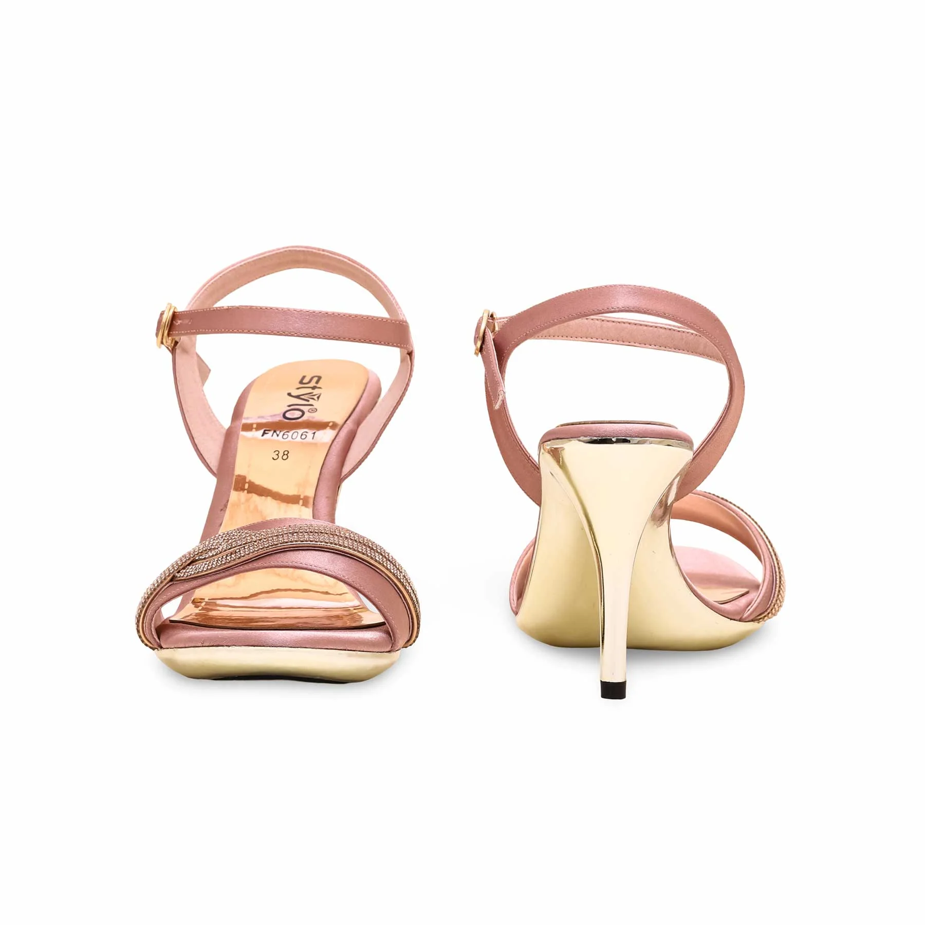 Pink Fancy Bridal Sandal FN6061 - Image 4