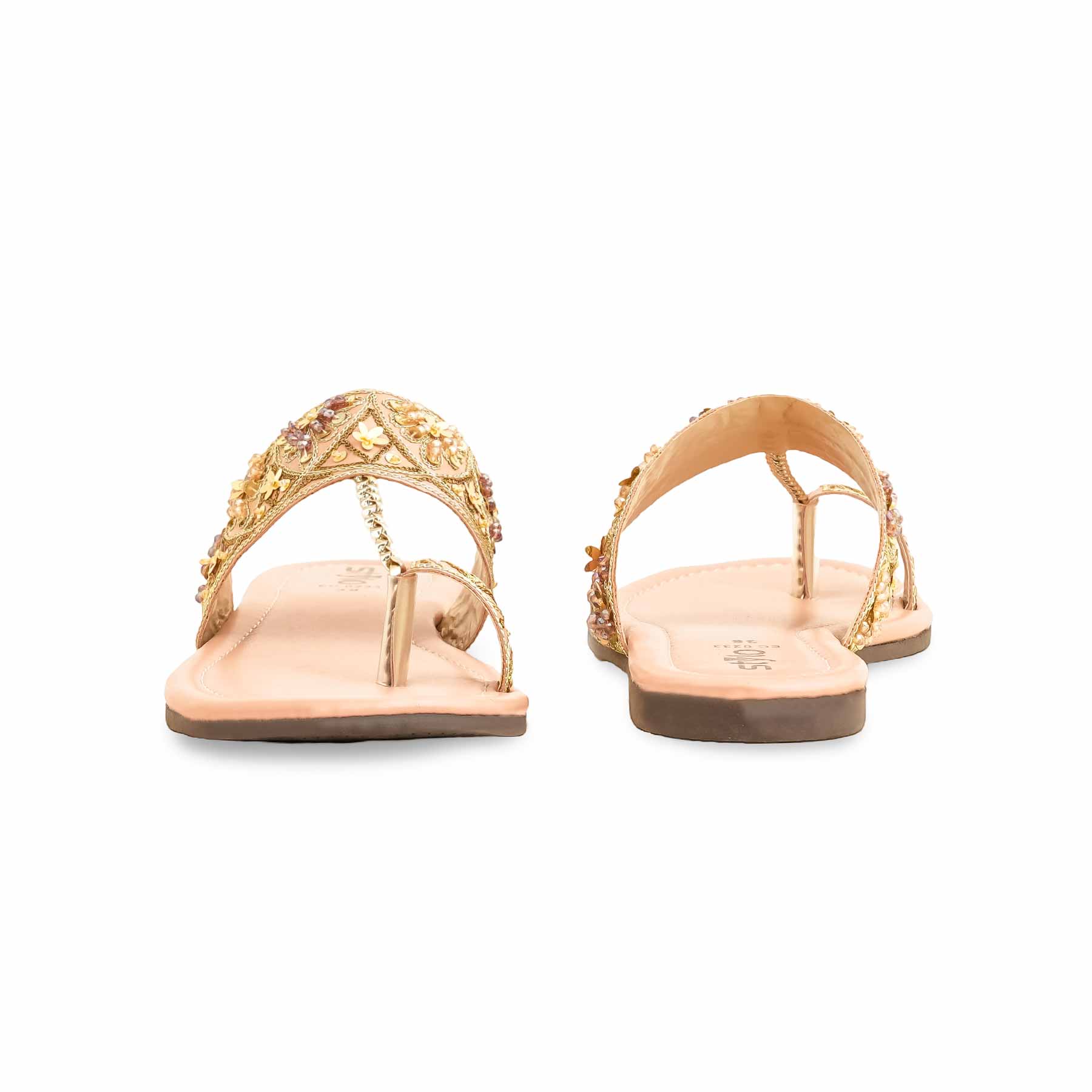 Pink Fancy Chappal EC0233 - Image 4