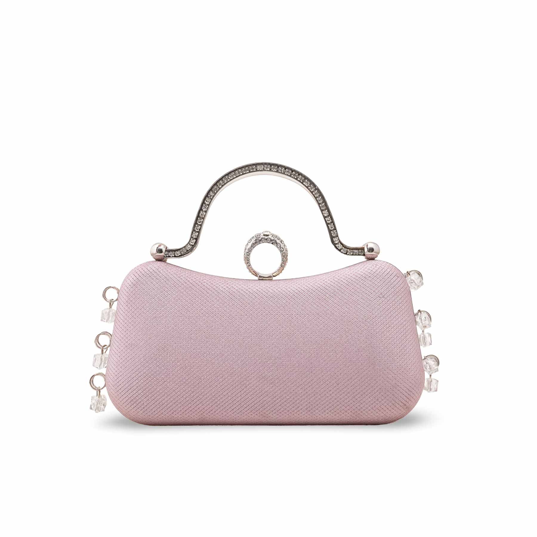 Pink Fancy Clutch For Ladies P15704 - Image 4