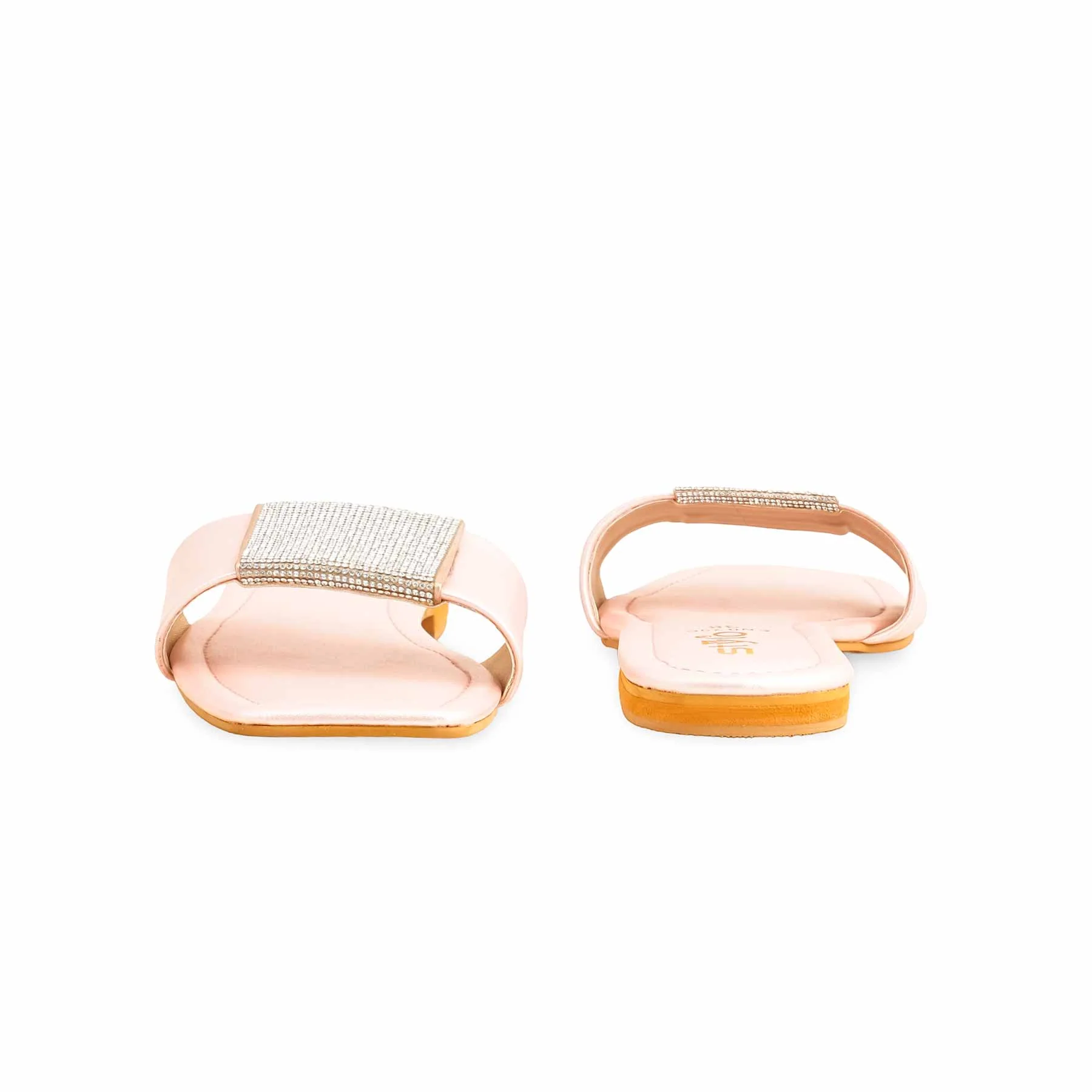 Pink Fancy Slipper For Women FN0796 - Image 4