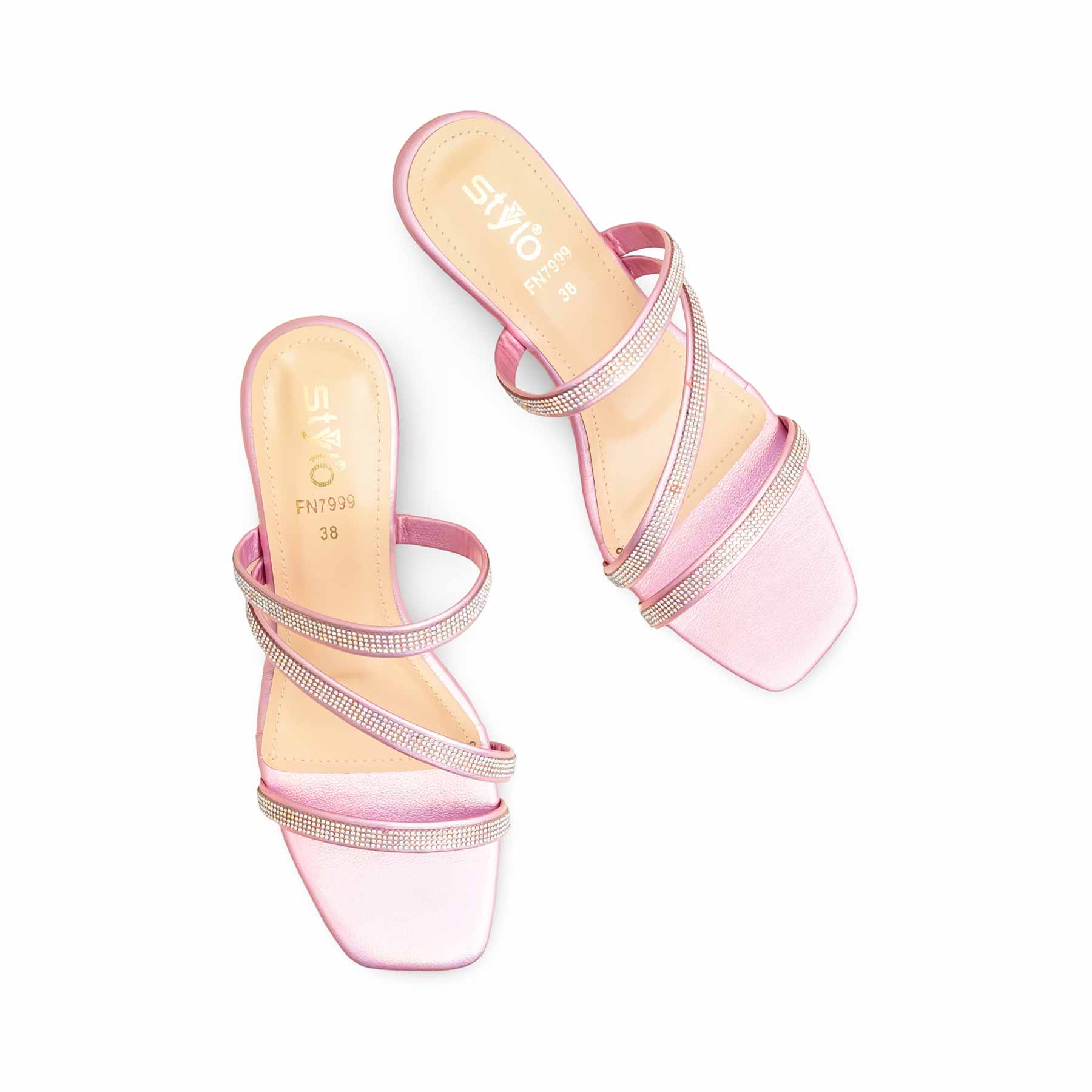 Pink Fancy Slipper For Women FN7999 - Image 5
