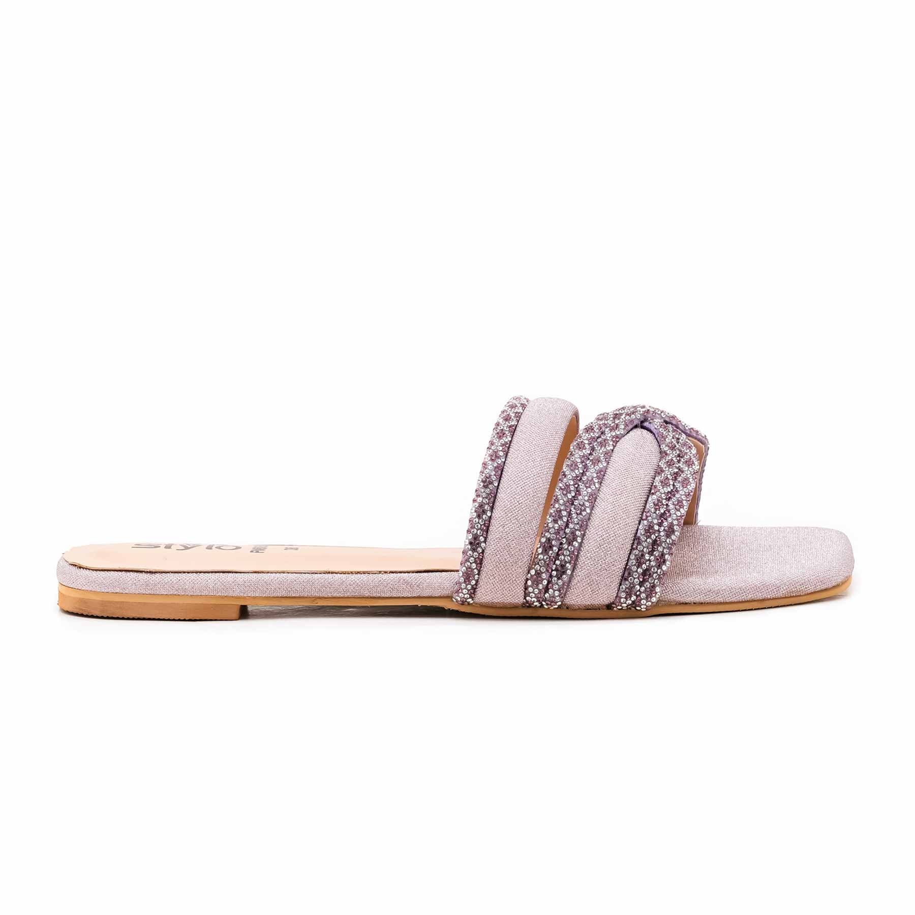 Pink Fancy Slipper For Women FN8081 - Image 2