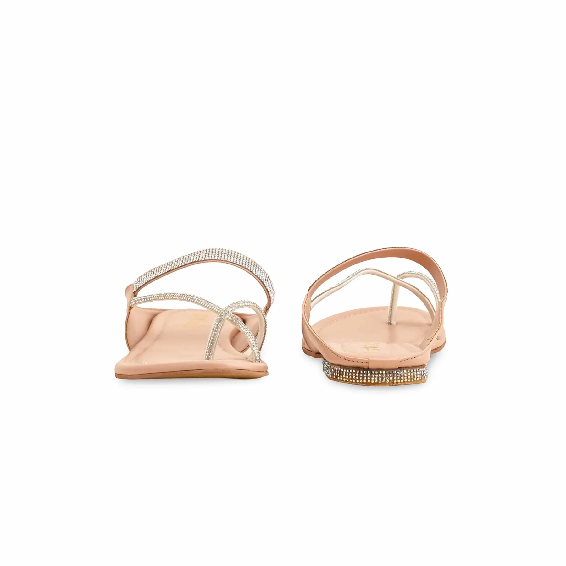 Pink Formal Chappal For Ladies FR0560 - Image 4