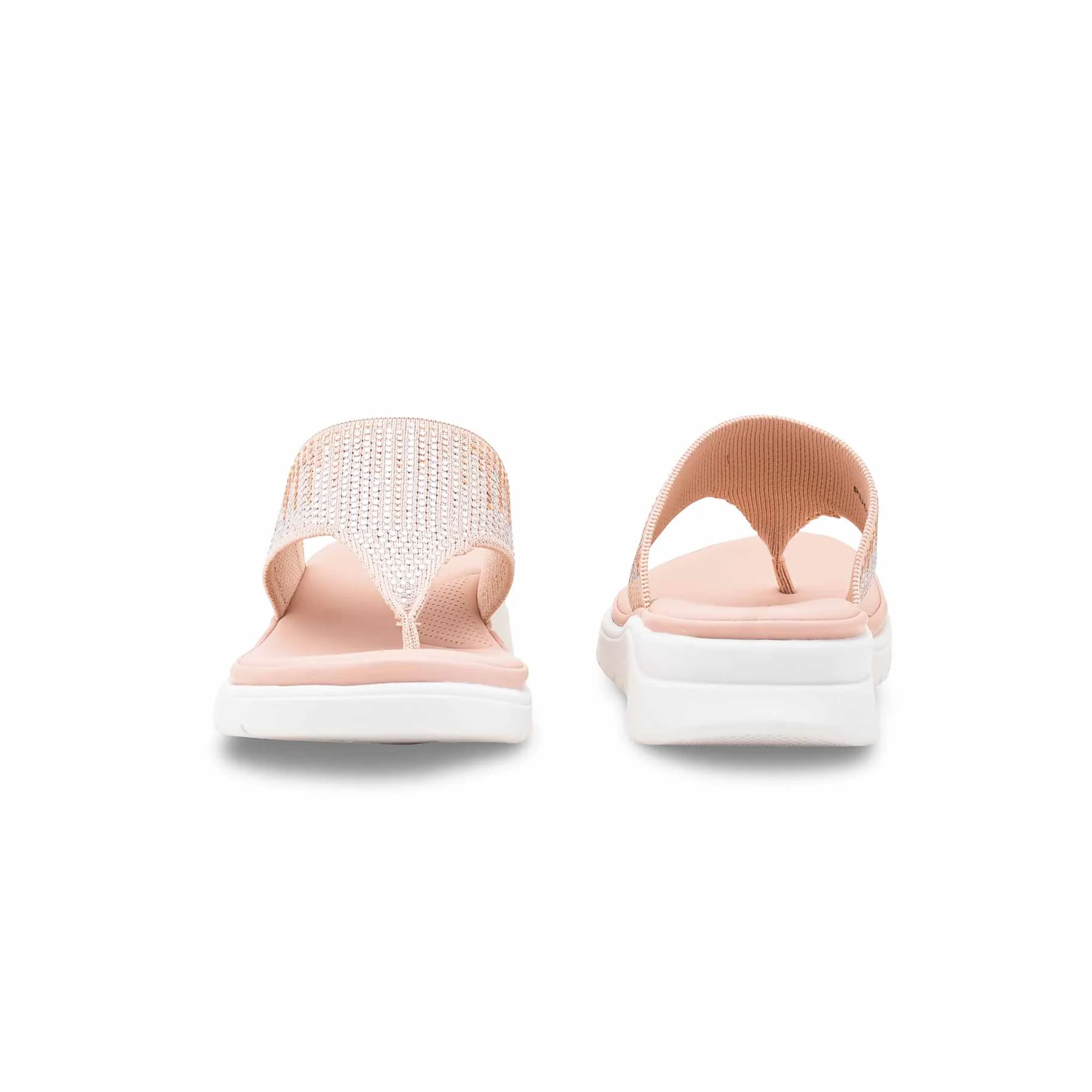 Pink Formal Chappal For Women PU0708 - Image 4