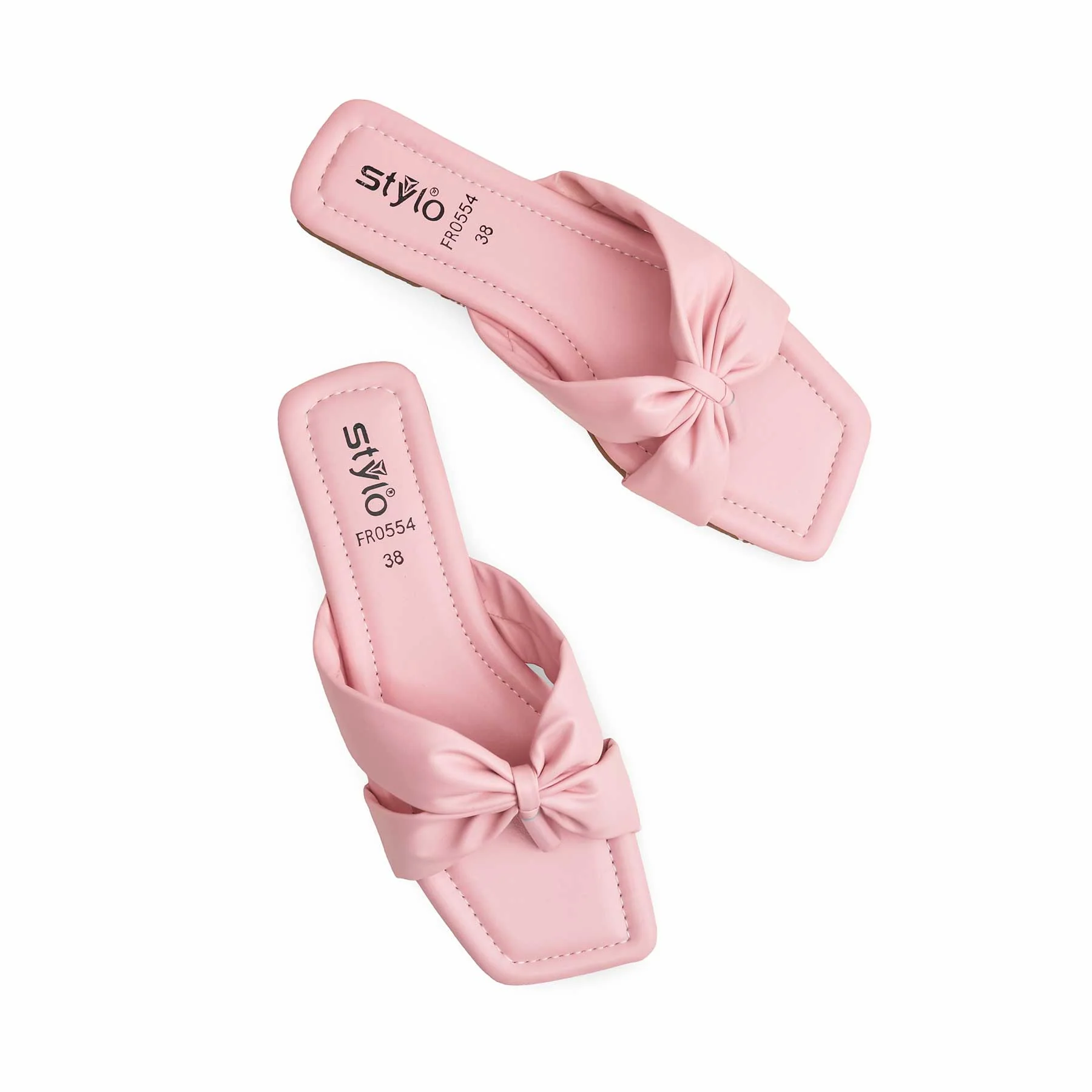 Pink Formal Chappal FR0554 - Image 5