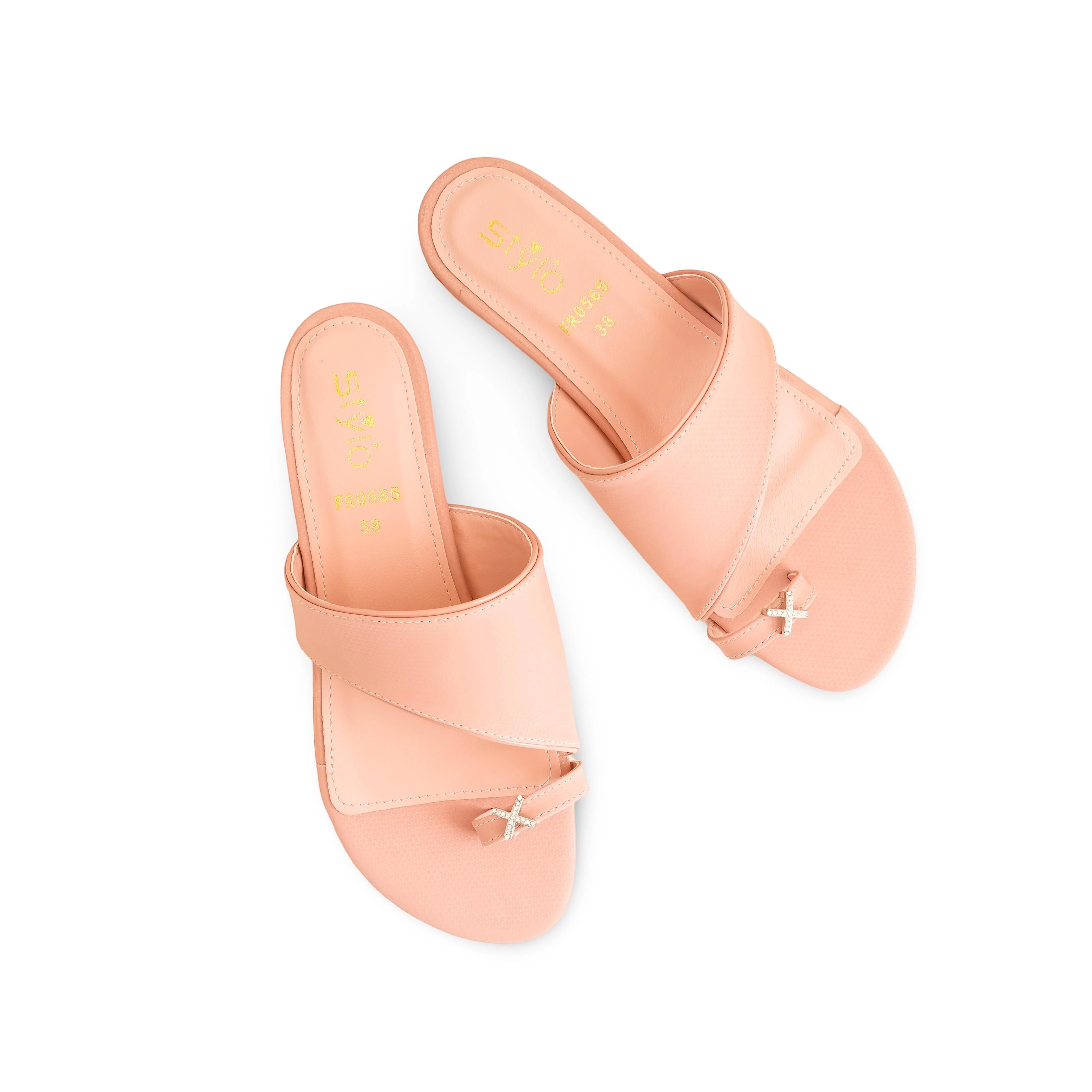 Pink Formal Chappal FR0565 - Image 5