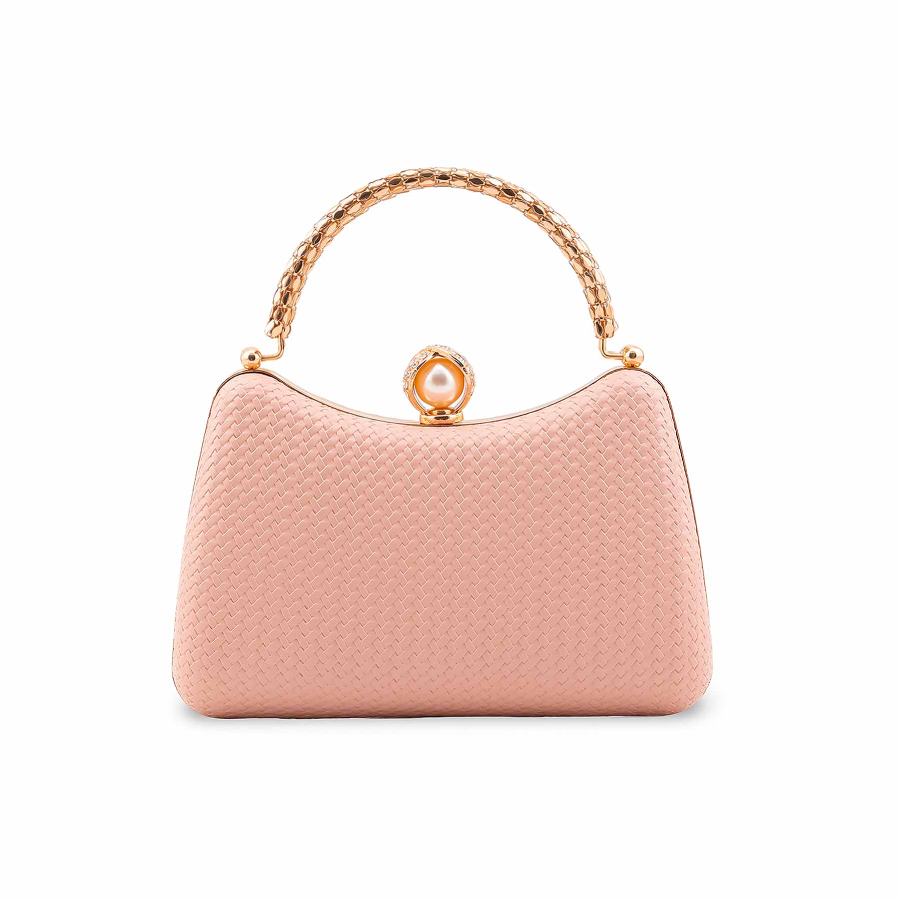 Pink Formal Clutch For Women P24431 - Image 4