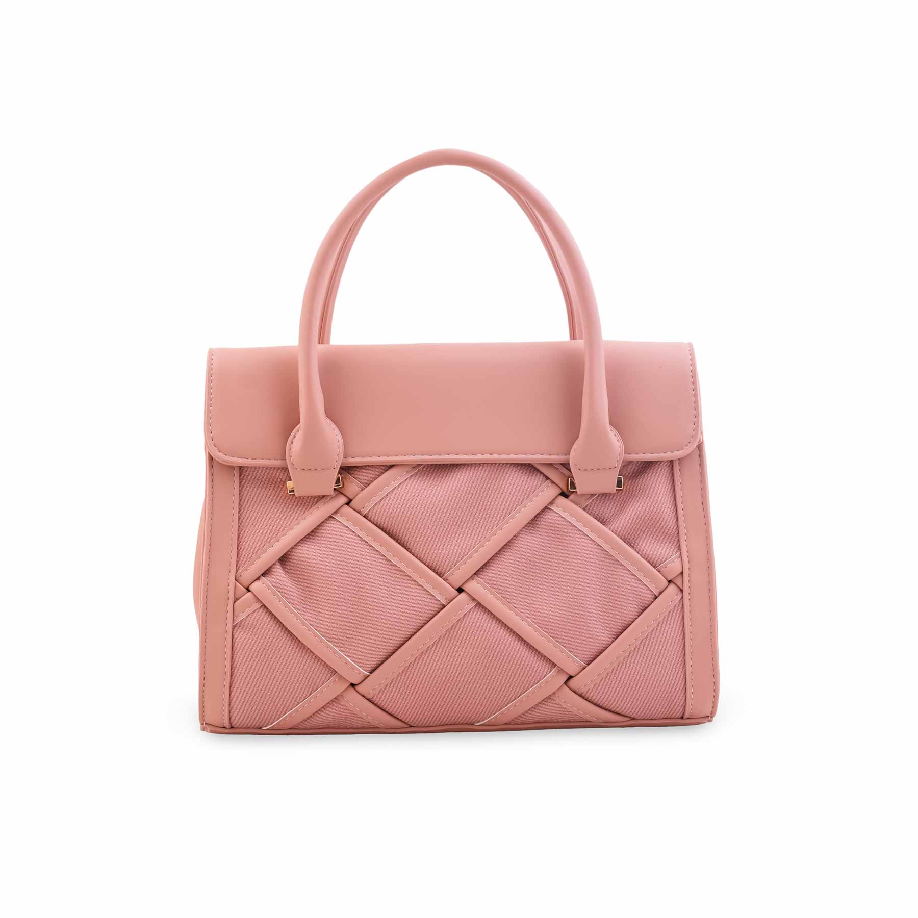 Pink Formal Hand Bag For Ladies P36564 - Image 2