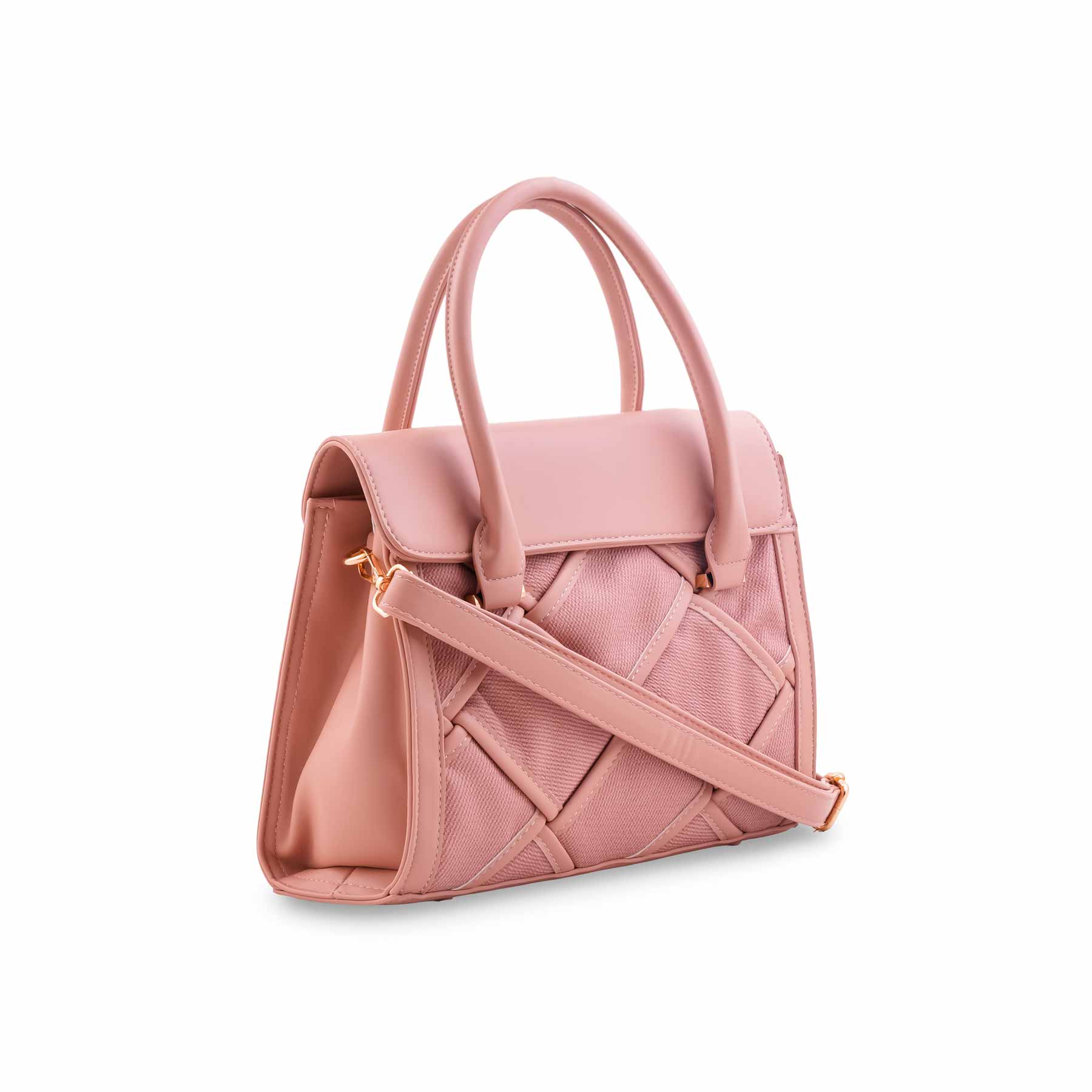Pink Formal Hand Bag For Ladies P36564 - Image 3