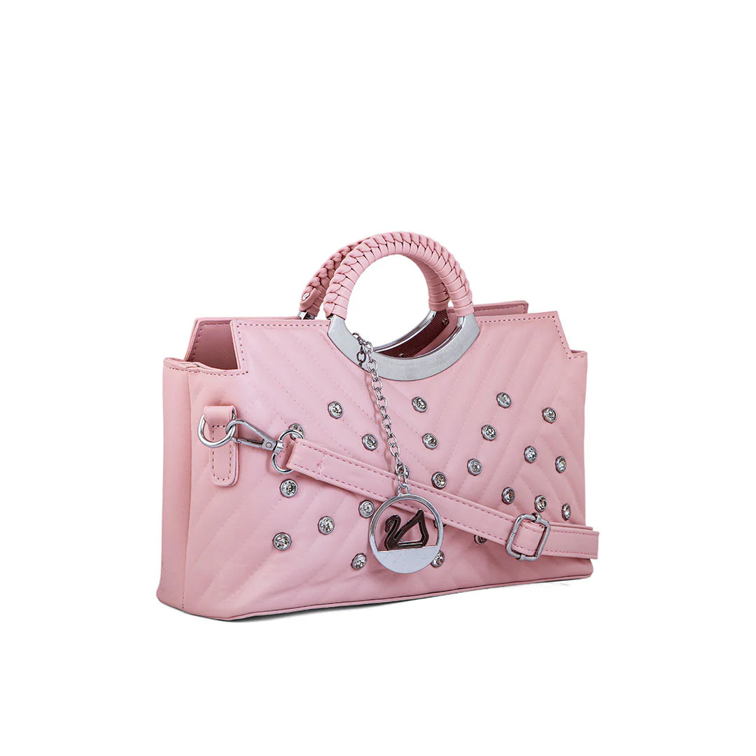 Pink Formal Hand Bag P36161 - Image 3