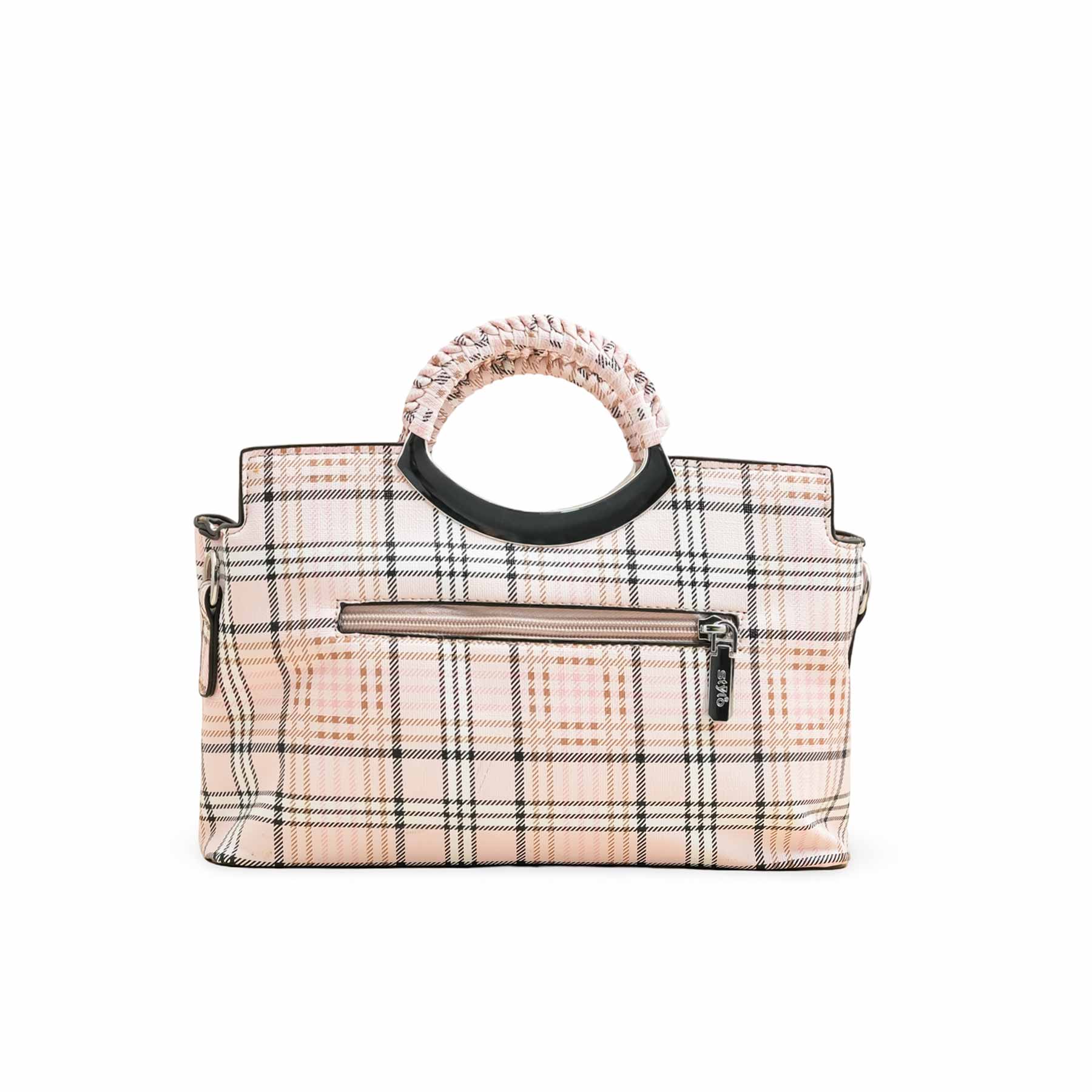 Pink Formal Hand Bag P36395 - Image 4