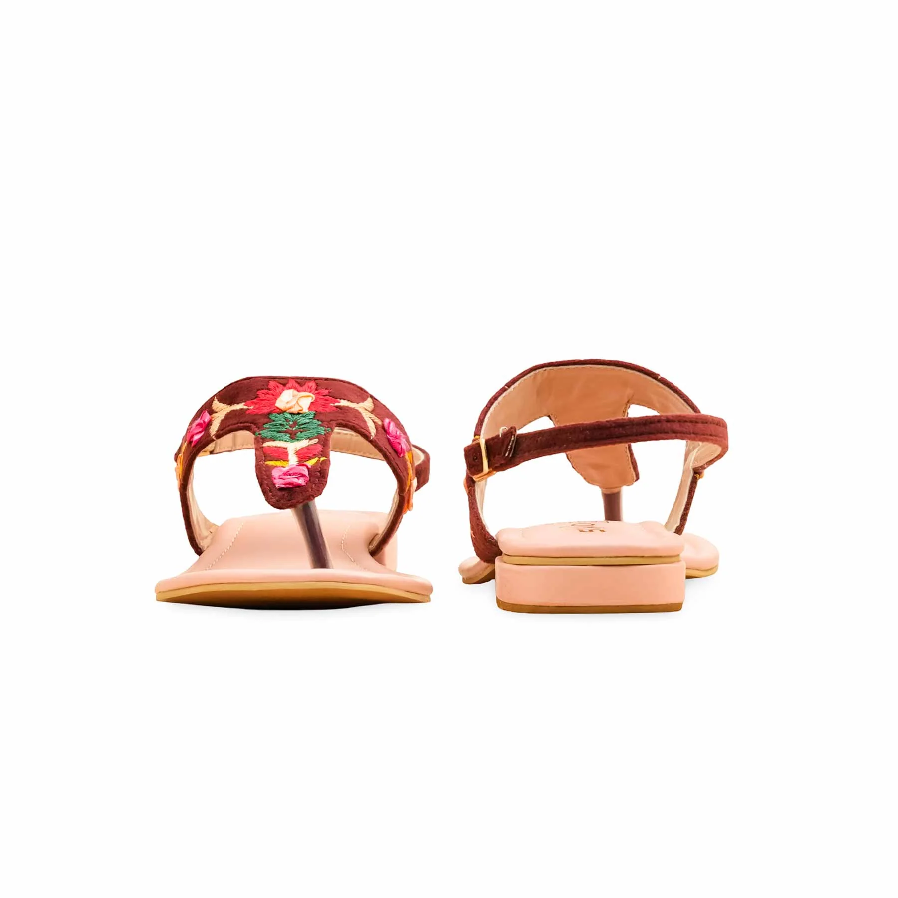 Pink Formal Sandal For Women EC3185 - Image 4