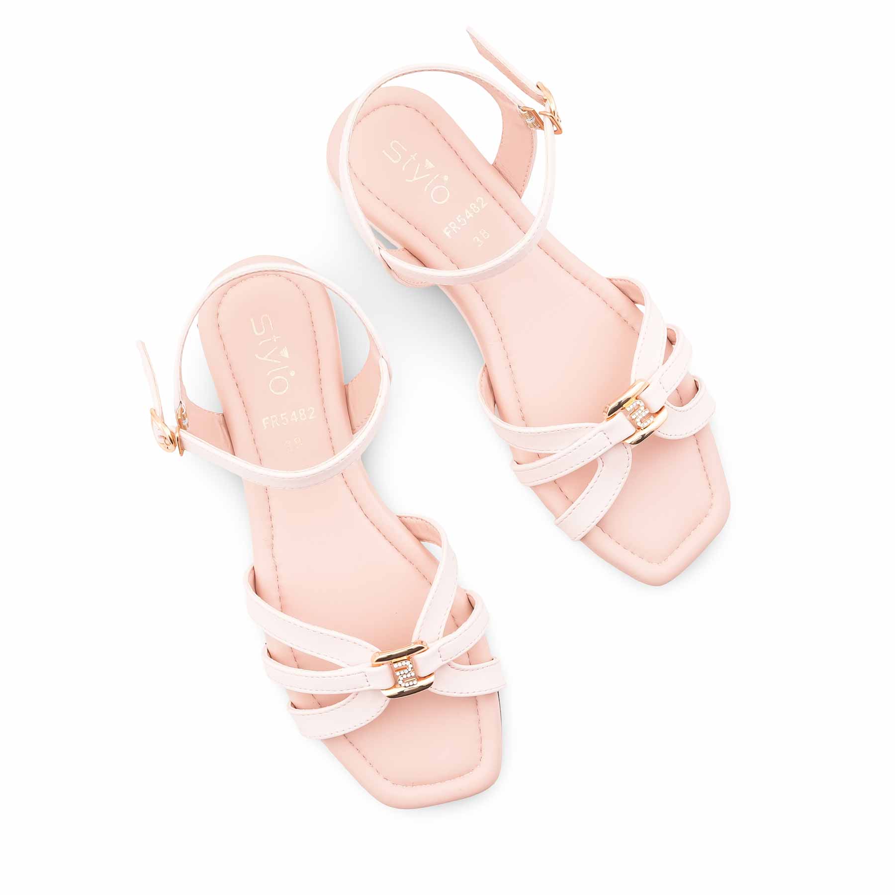 Pink Formal Sandal For Women FR5482 - Image 5