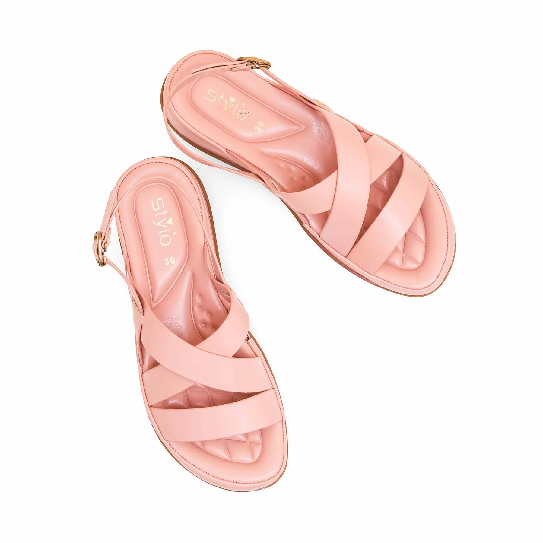 Pink Formal Sandal PU0401 - Image 5