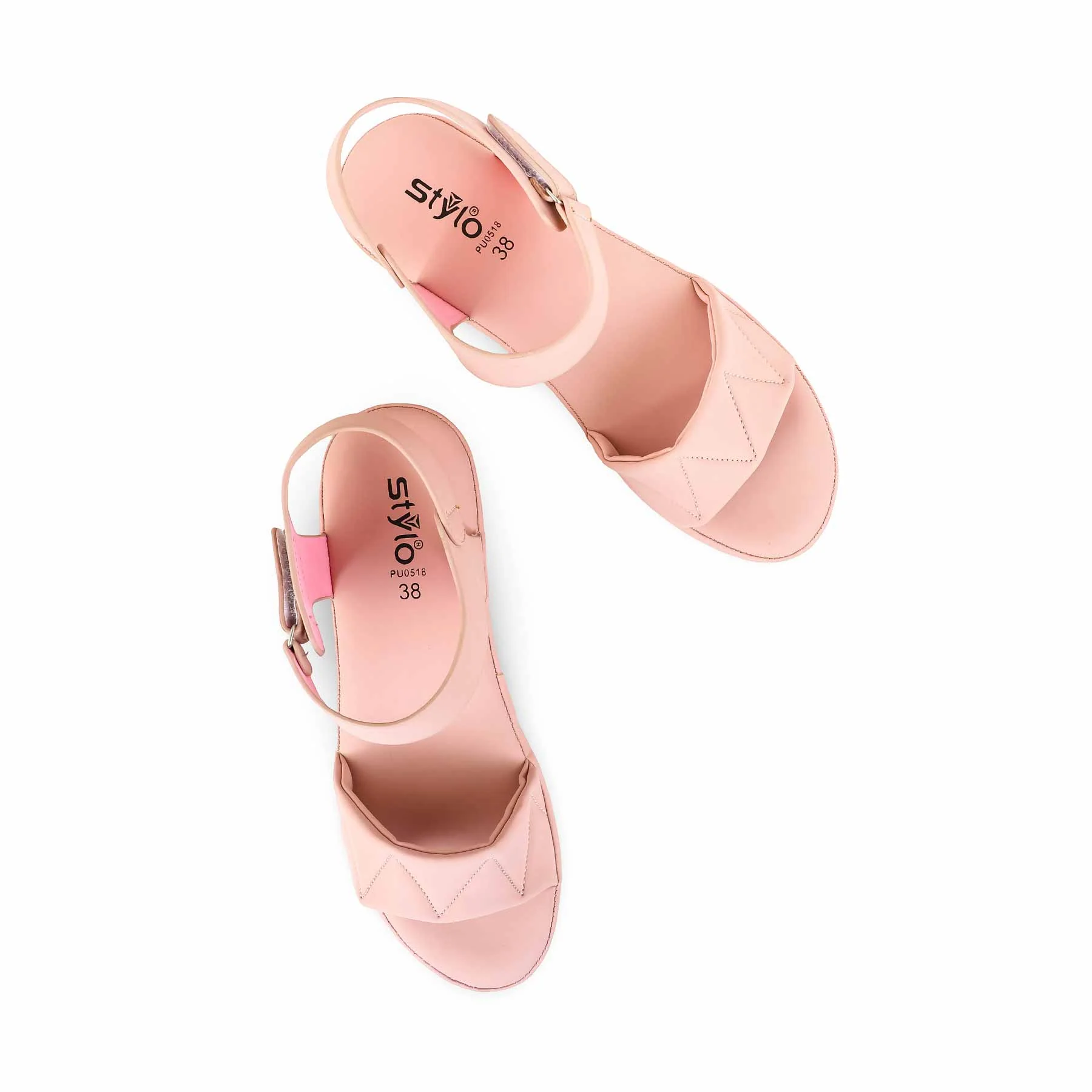 Pink Formal Sandal PU0518 - Image 5