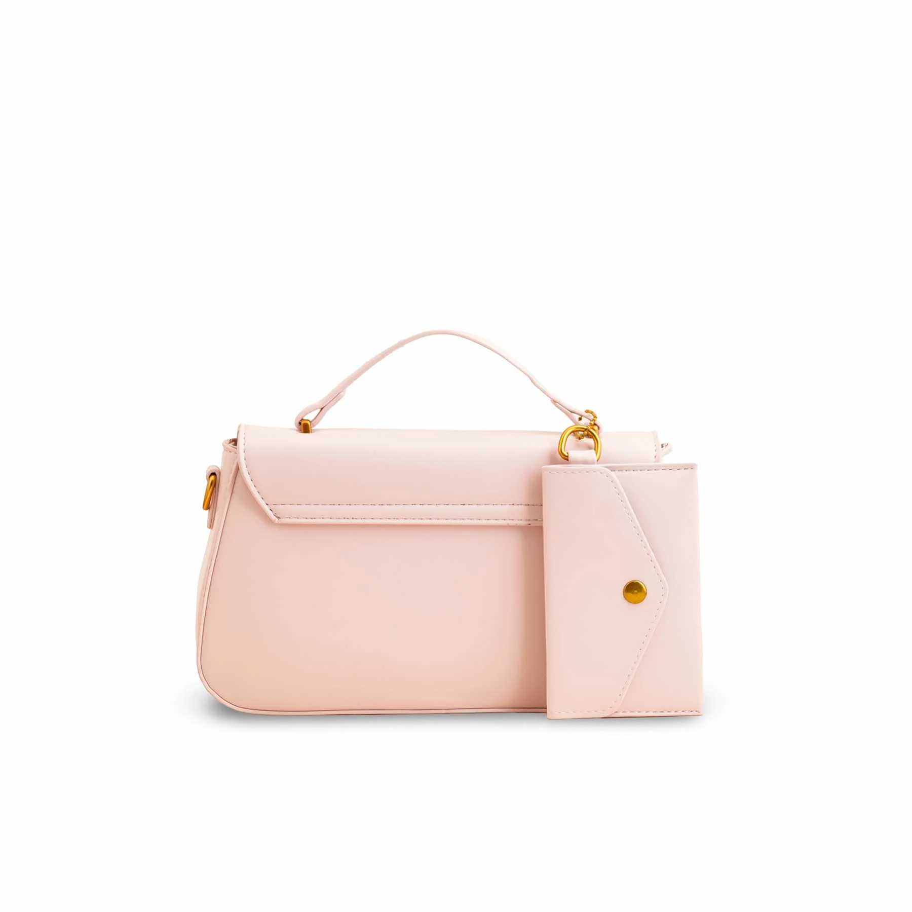 Pink Formal Shoulder Bag For Ladies P36140 - Image 4